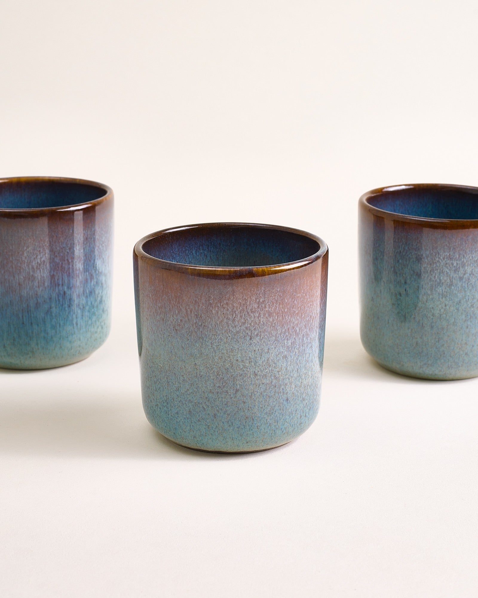 Madeira - Small cup green-blue Set of 4