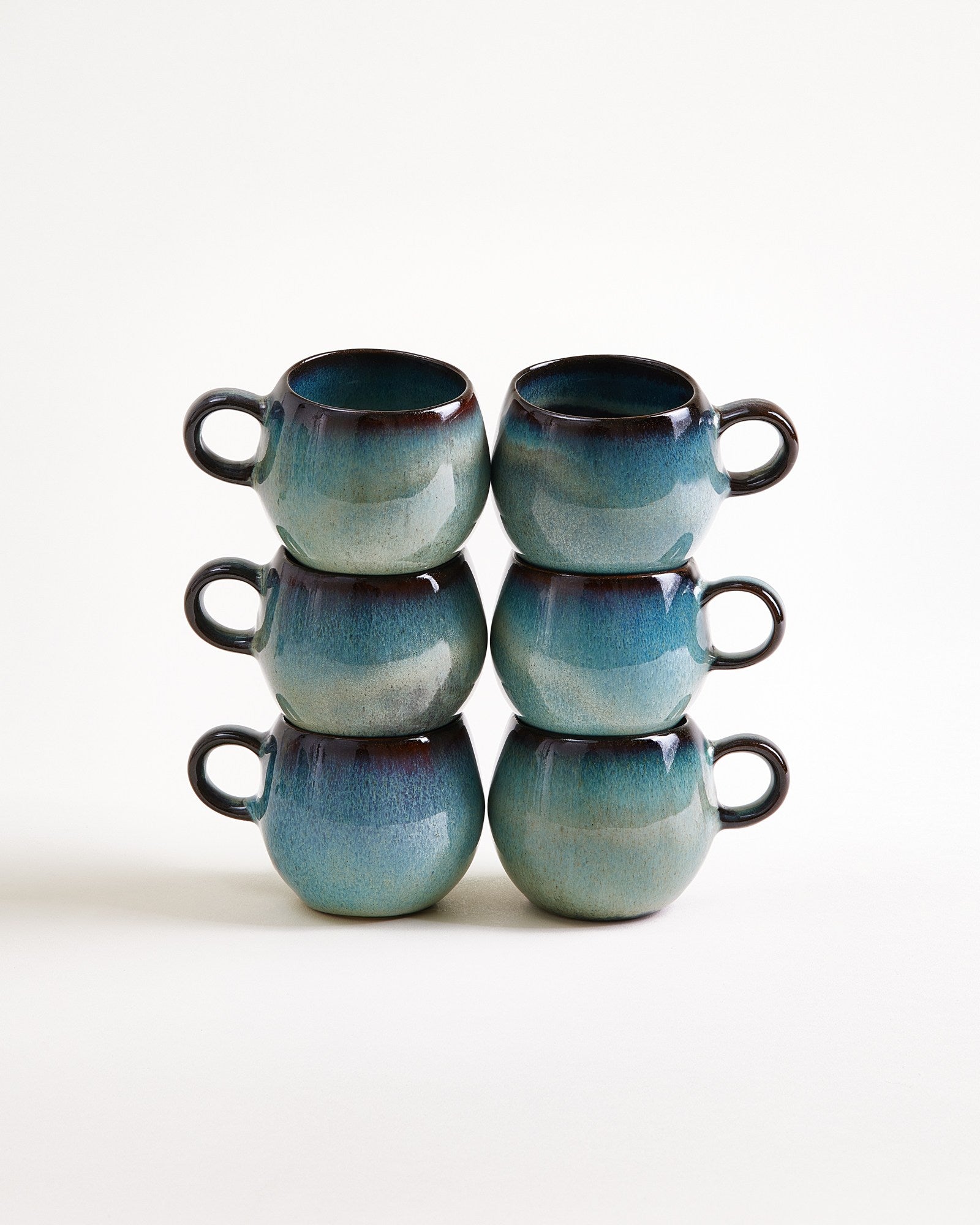 Madeira Espressotasse grünblau 6er-Set