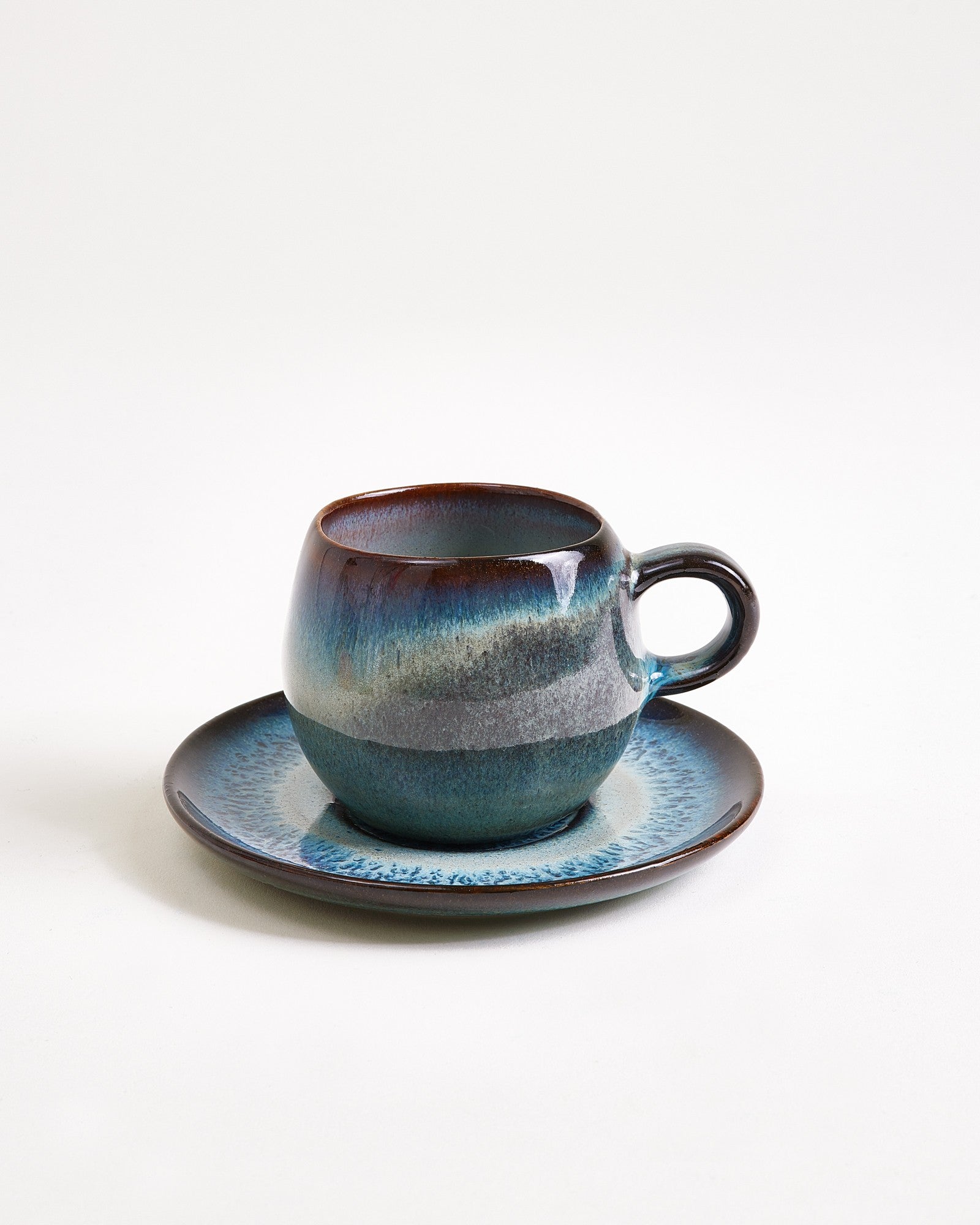 Madeira Espressotasse grünblau