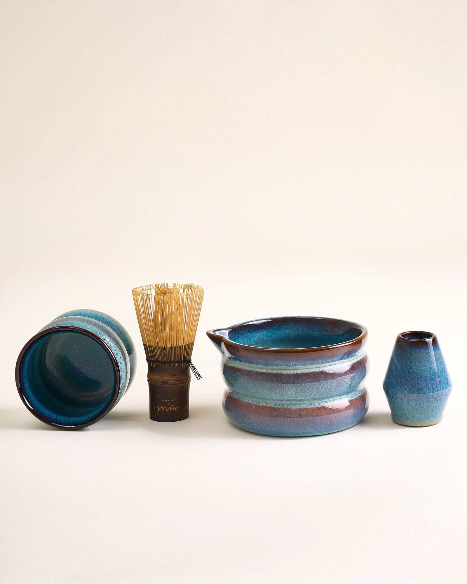 Madeira - Set Matcha Bubble 4 pezzi verde-blu