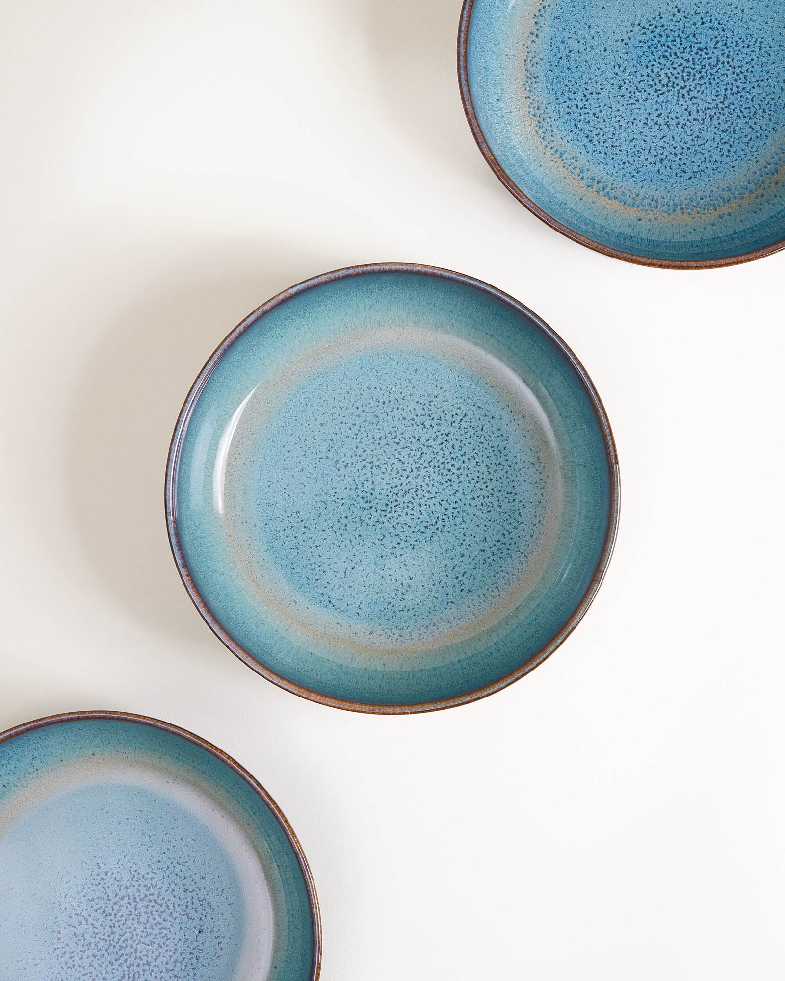 Madeira - Pasta plate modern green-blue