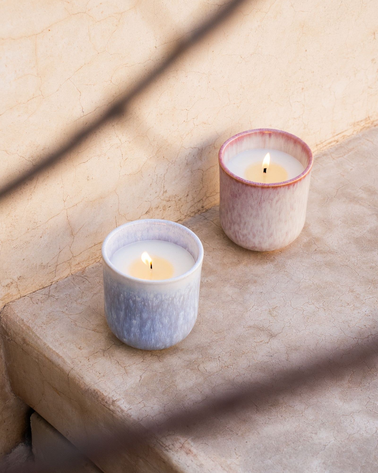 Copa Alto - scented candle "Black Pomegranate" pink