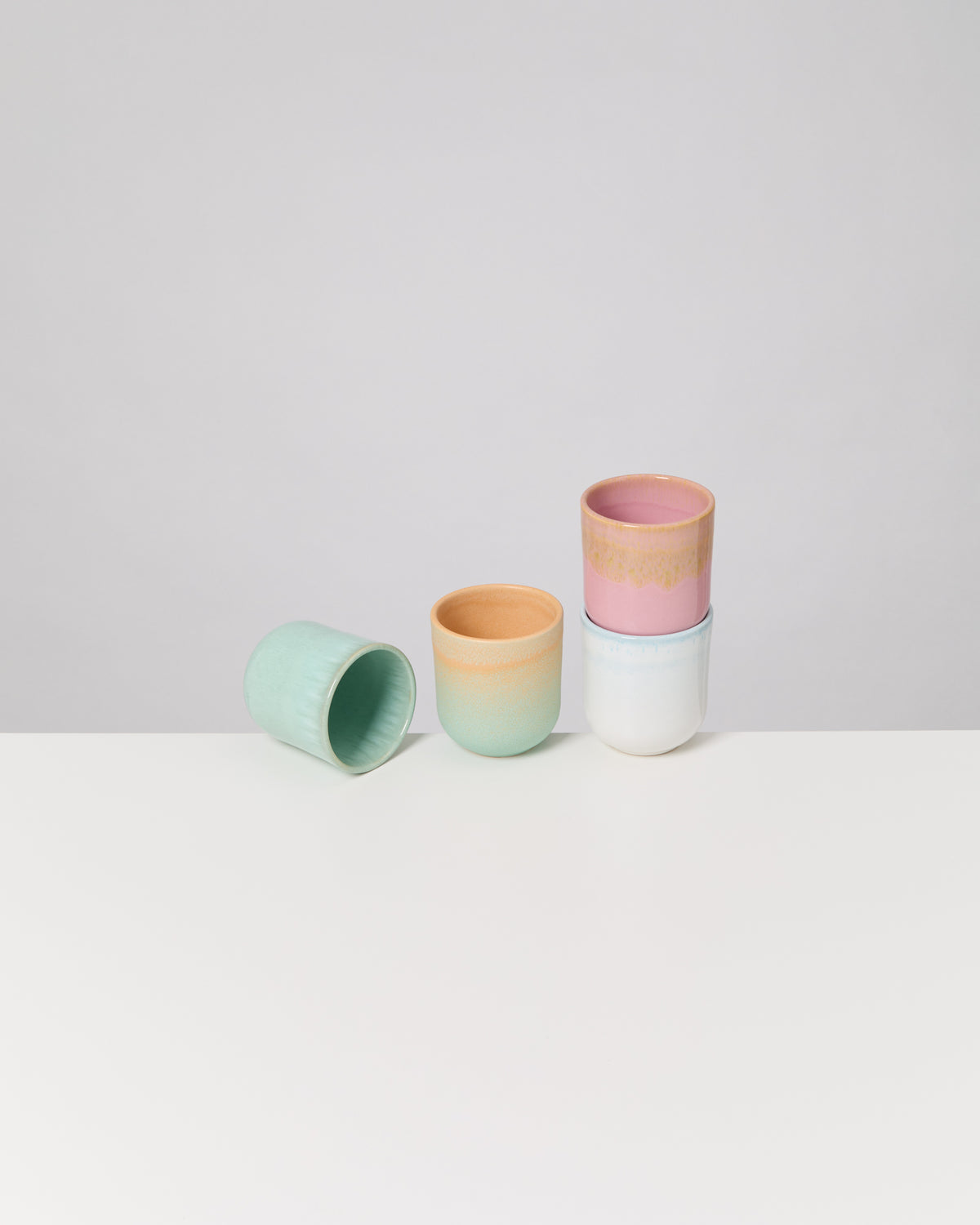Copa Alto Becher klein Pastel Whsiper mix 4er-Set