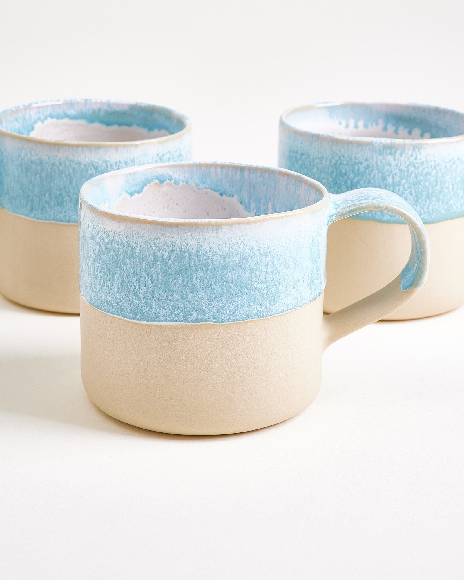 Nódoa - Set of 4 Mugs Blue dipped