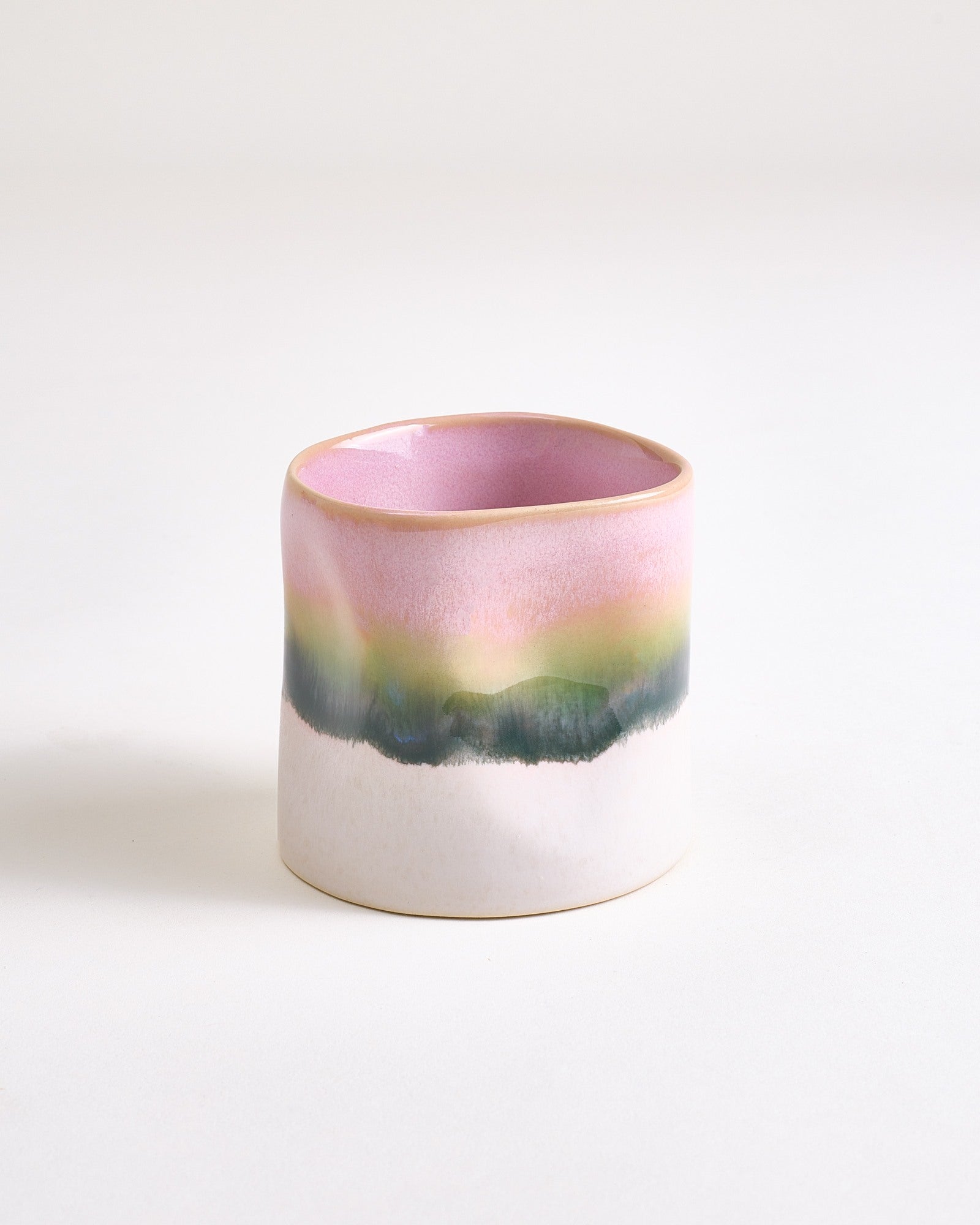 Nódoa Matcha-Set dipped rosa grün 2-teilig
