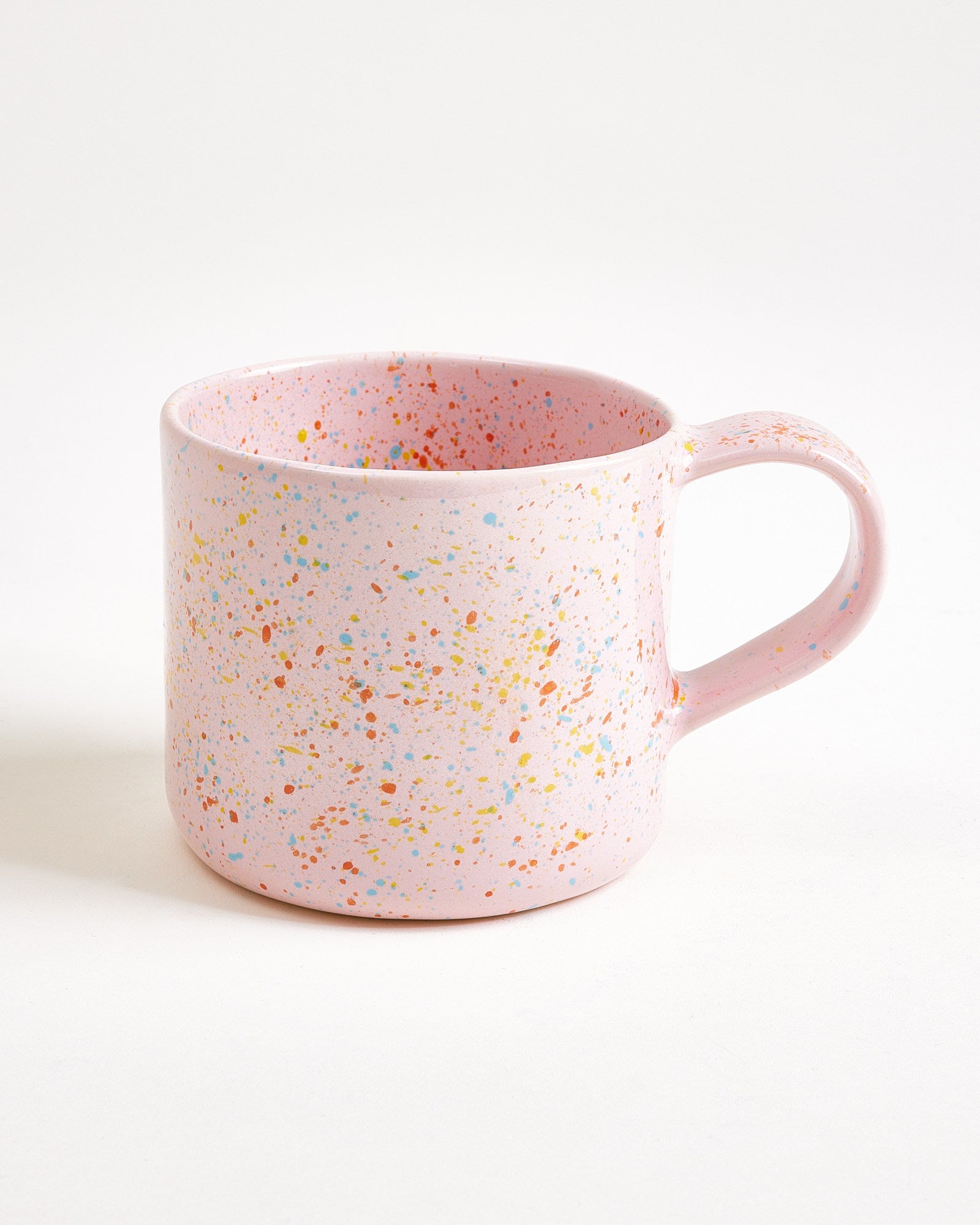 Nódoa Tasse groß gesprenkelt rosa