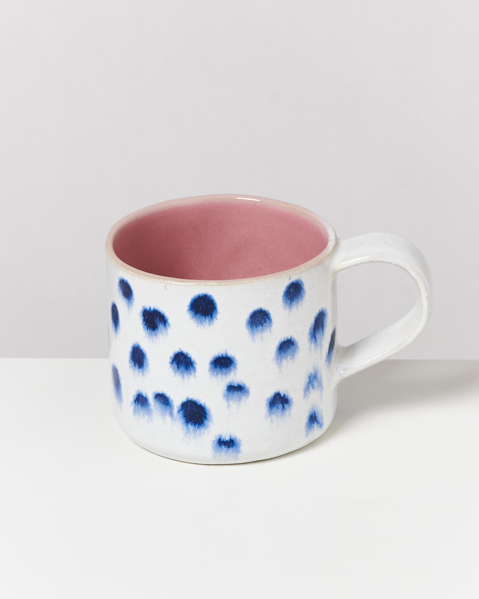 Nódoa Mug pink with dots - Main Image