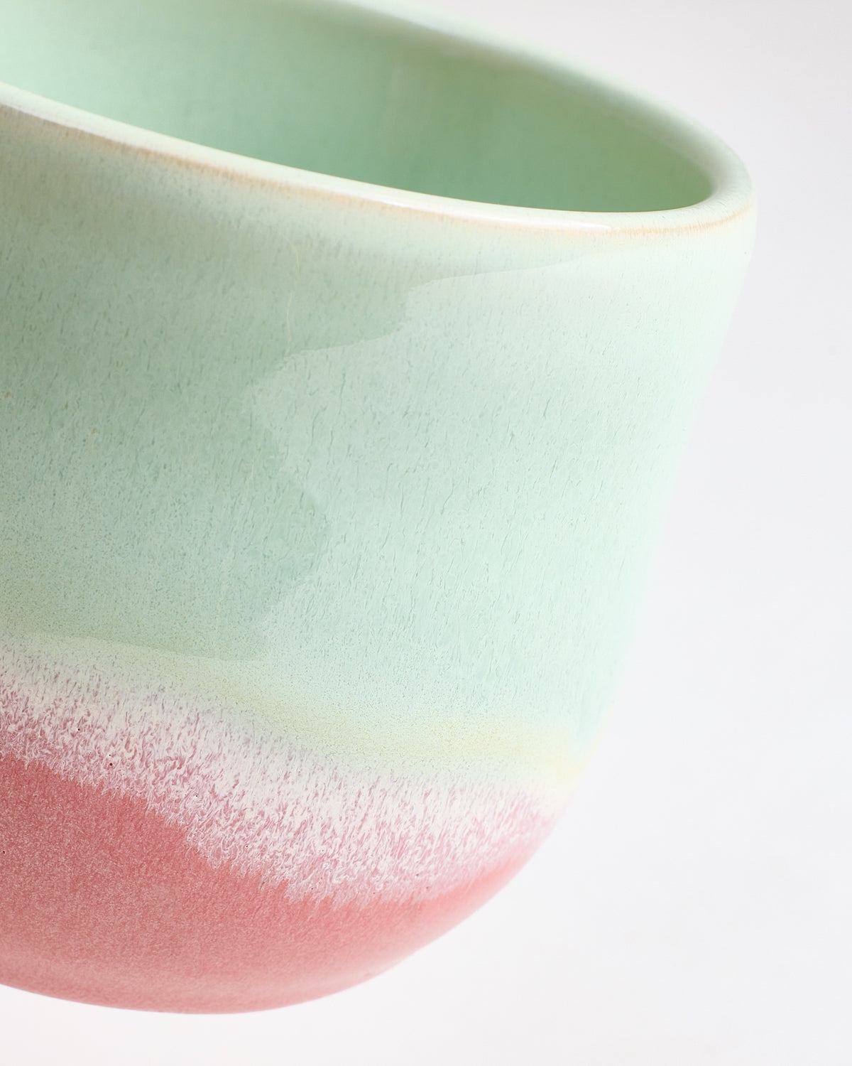 Nola - Large cup lime pink