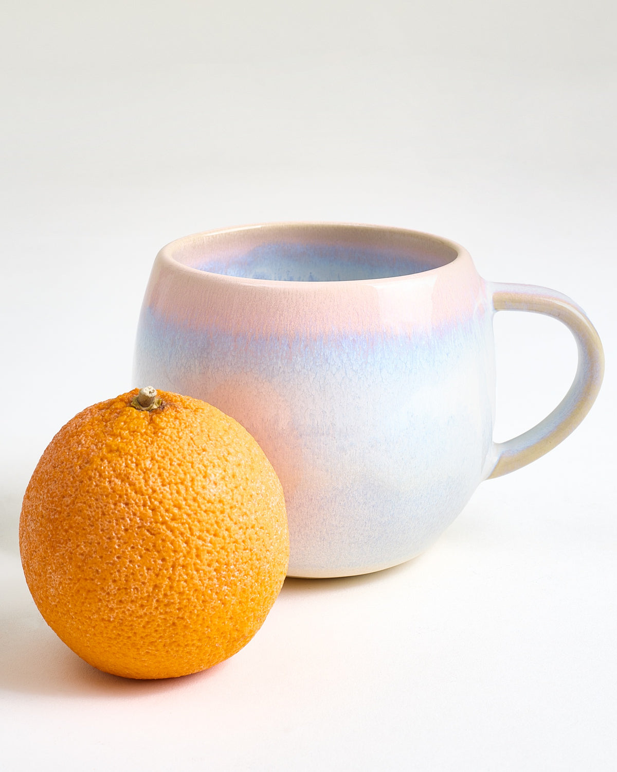 Nola - Large mug rosé blue Set of 4