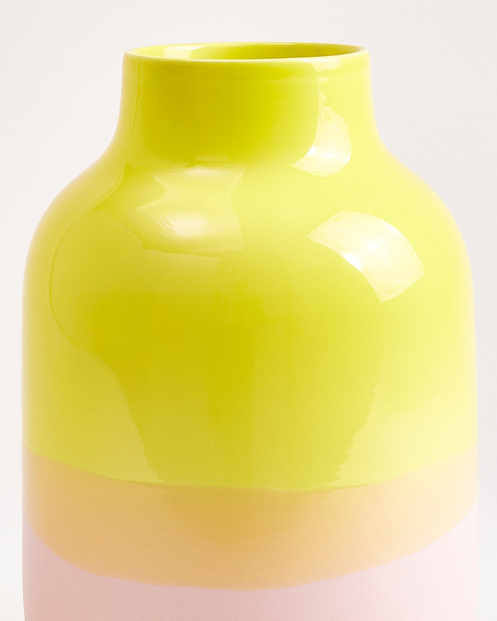 Nuno - Vaso L giallo e rosé*