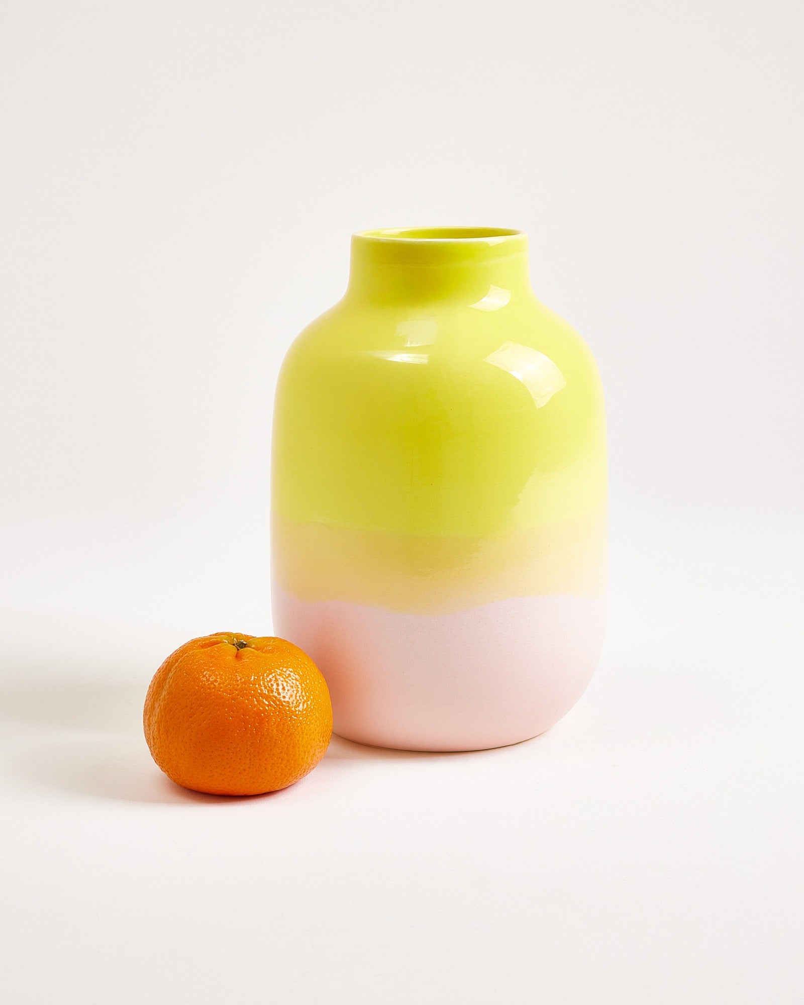 Nuno Vase M gelb rosé