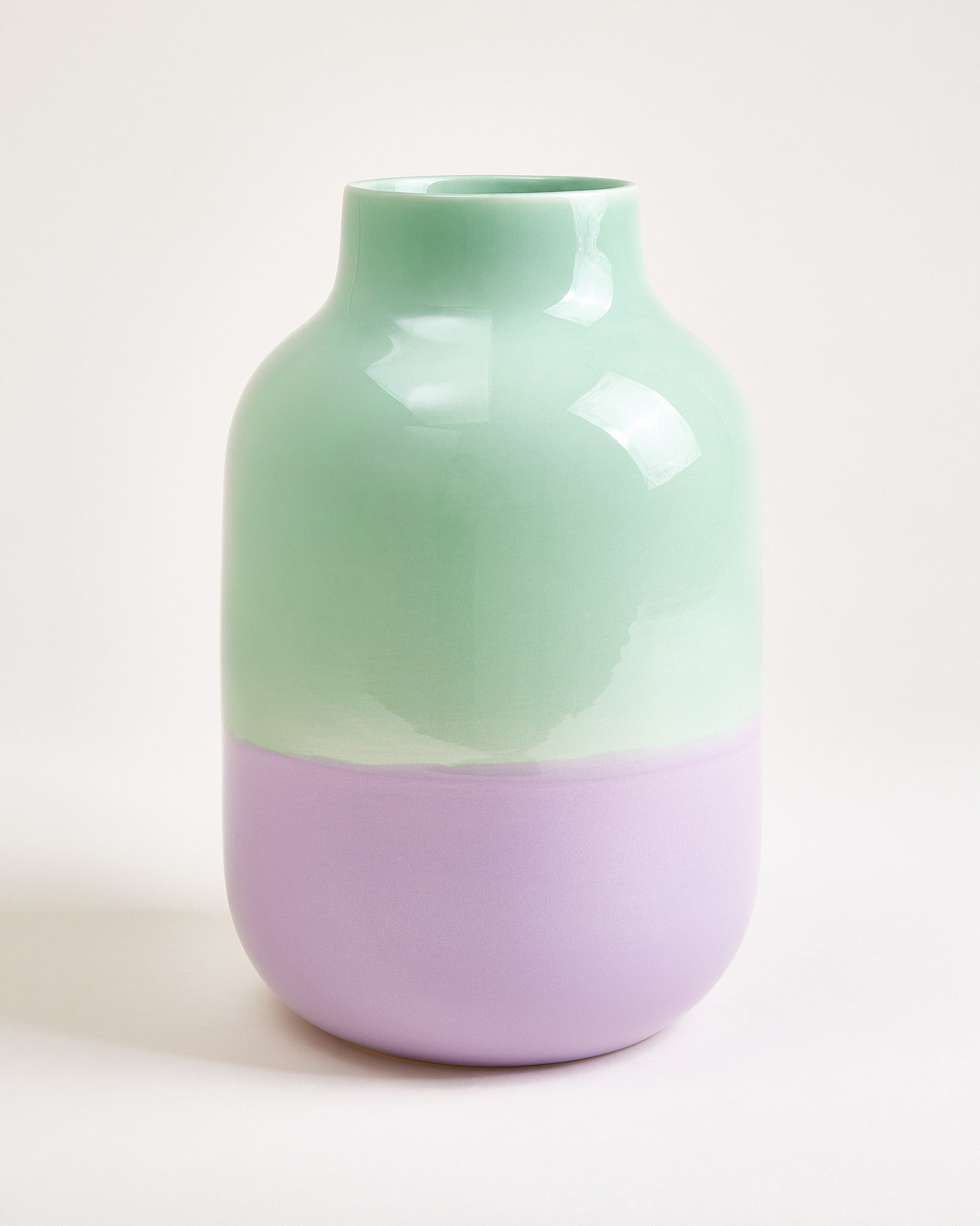 Nuno - Vaso L verde menta e lilla*