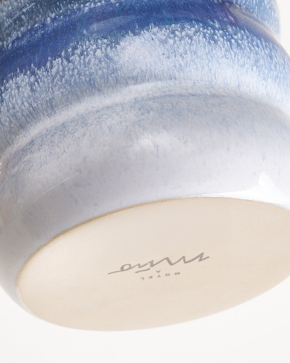 Ombra - Candela profumata Ocean Breeze Blu scuro, blu chiaro