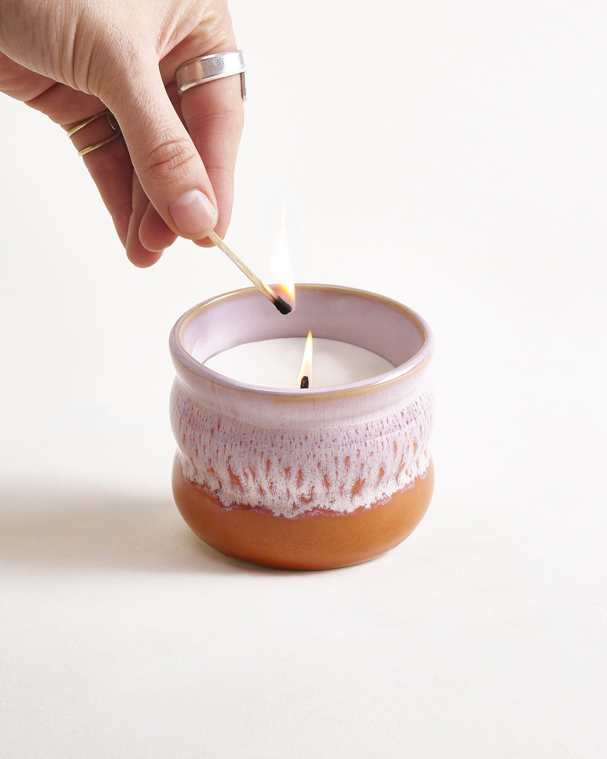Ombra - Scented candle Misty Glow pink orange