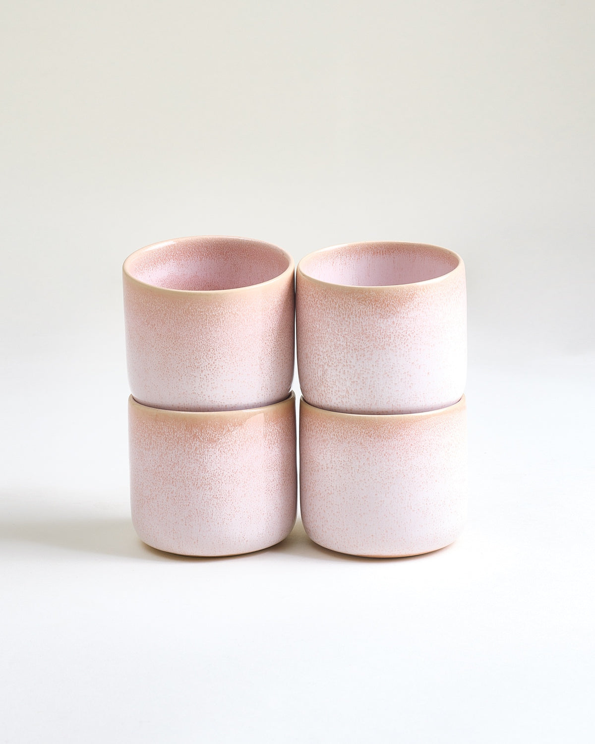 Orla - Small cup modern rosé Set of 4