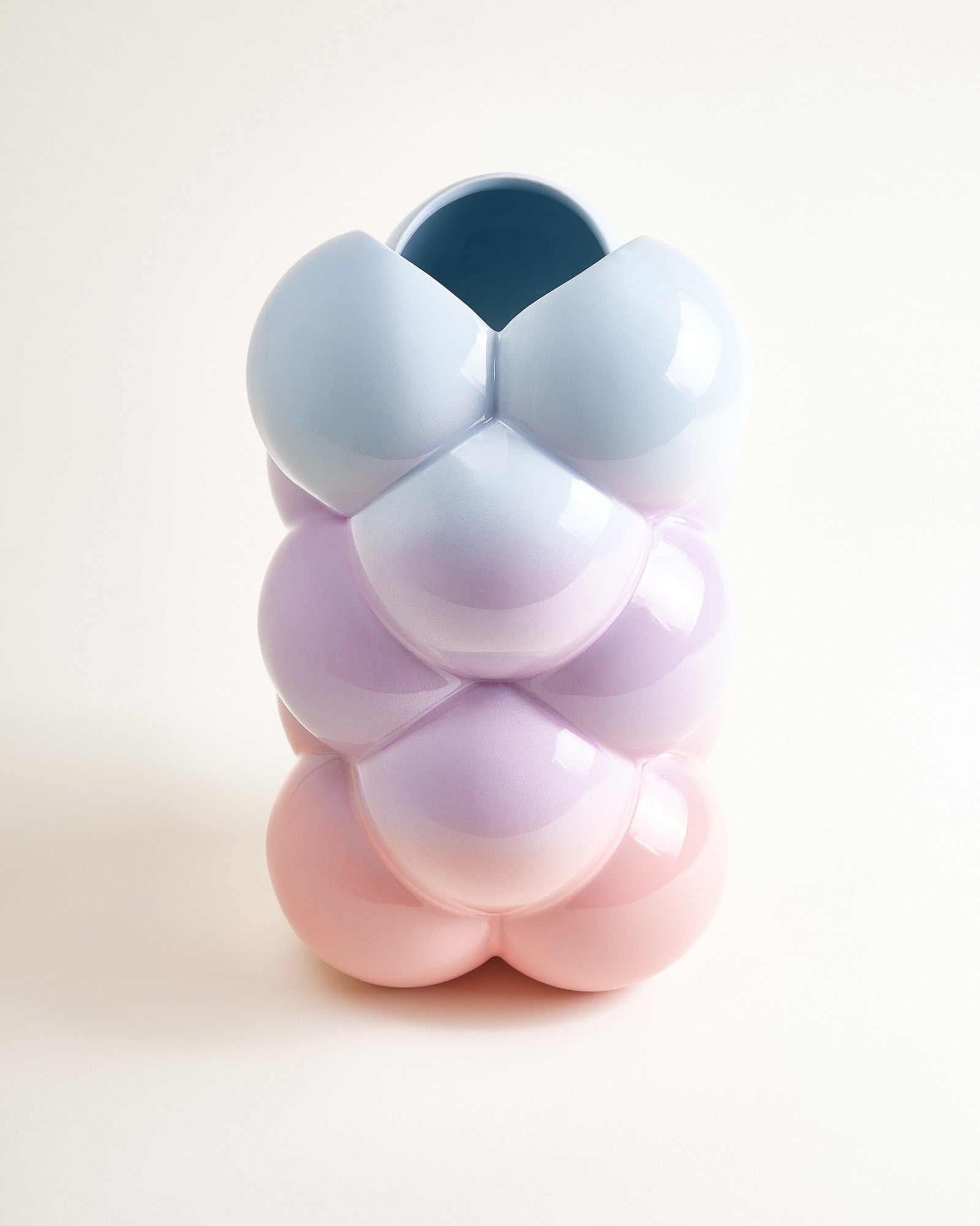 MaM x Patrick Vogel - Vaso L blu, viola, rosa