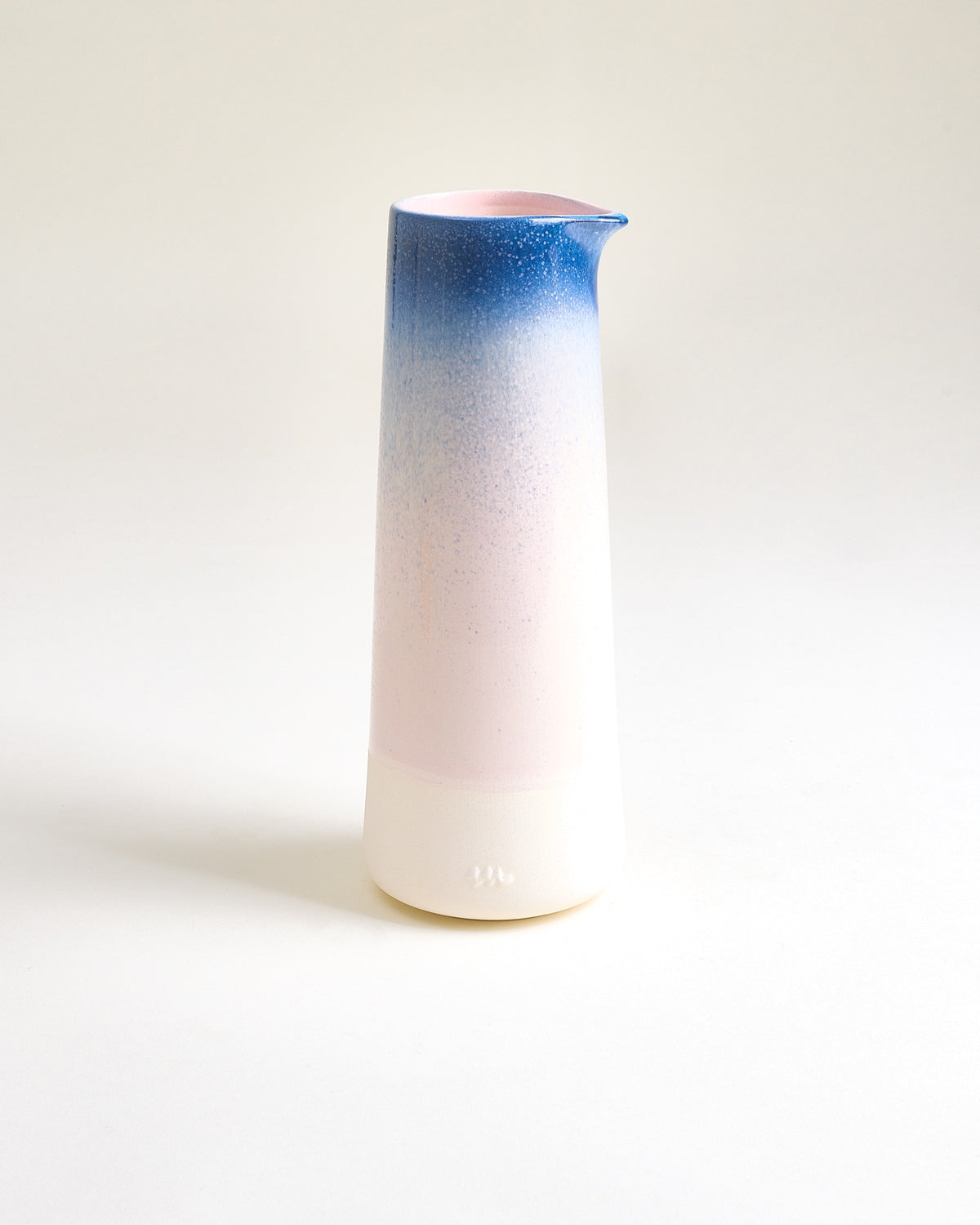 Pinguim - Carafe speckled blue pink