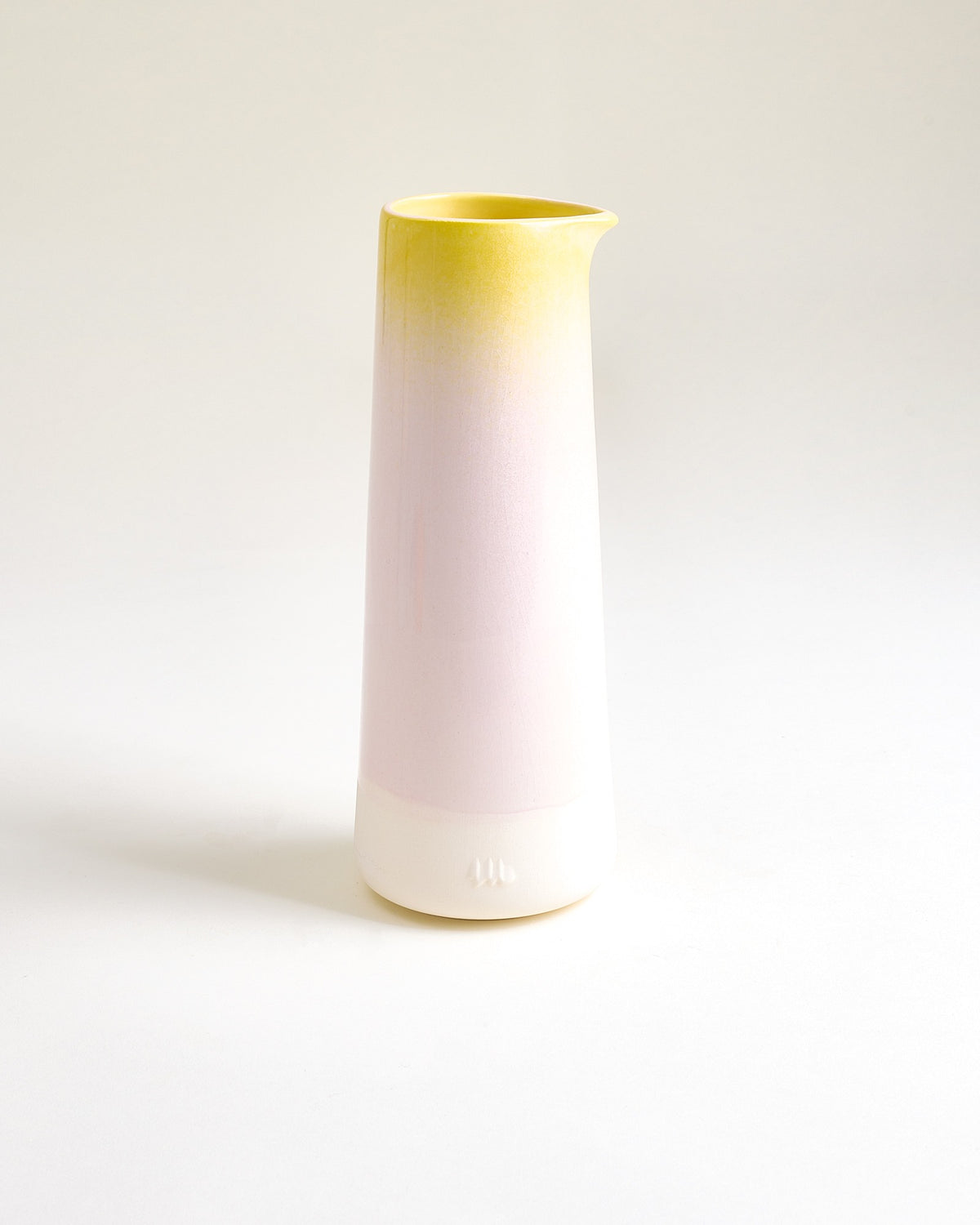 Pinguim - Carafe moucheté jaune rose