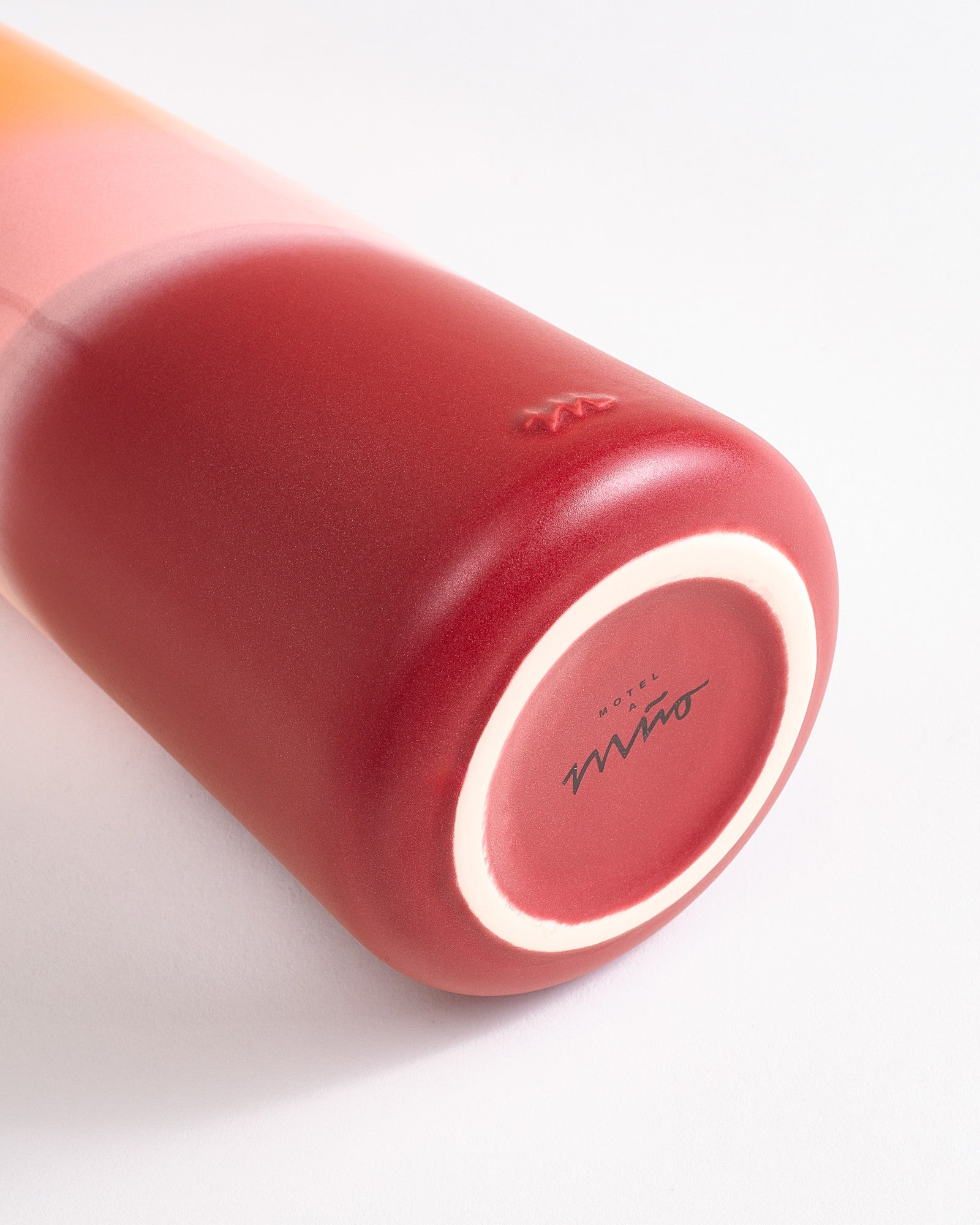 Pinguim Karaffe orange rosa rot