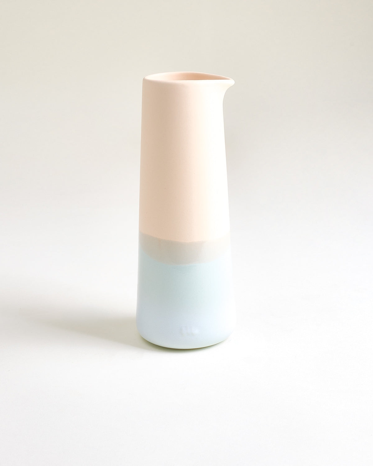 Pinguim - Carafe bleu clair sable