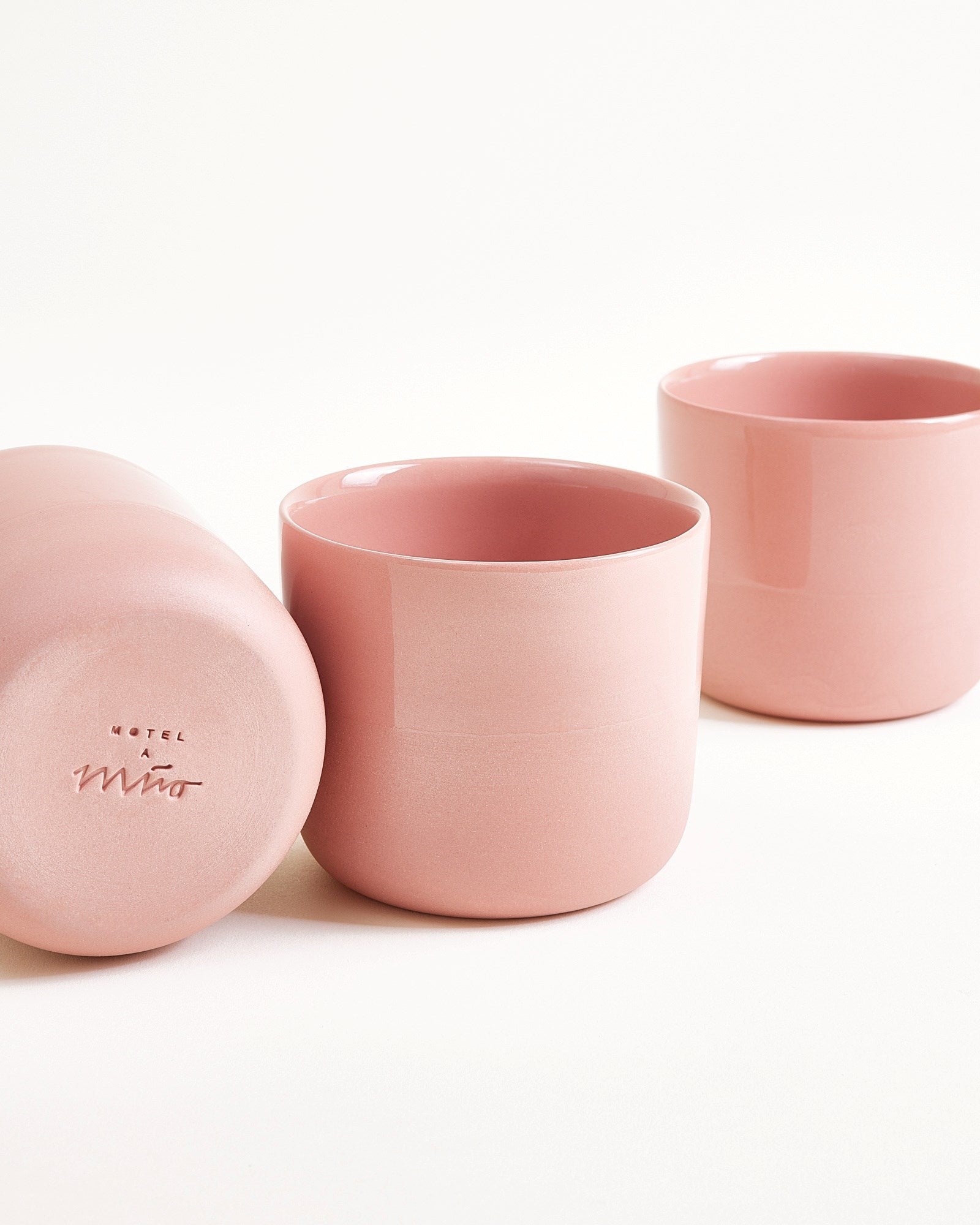 Seda - Set of 4 cups small pink