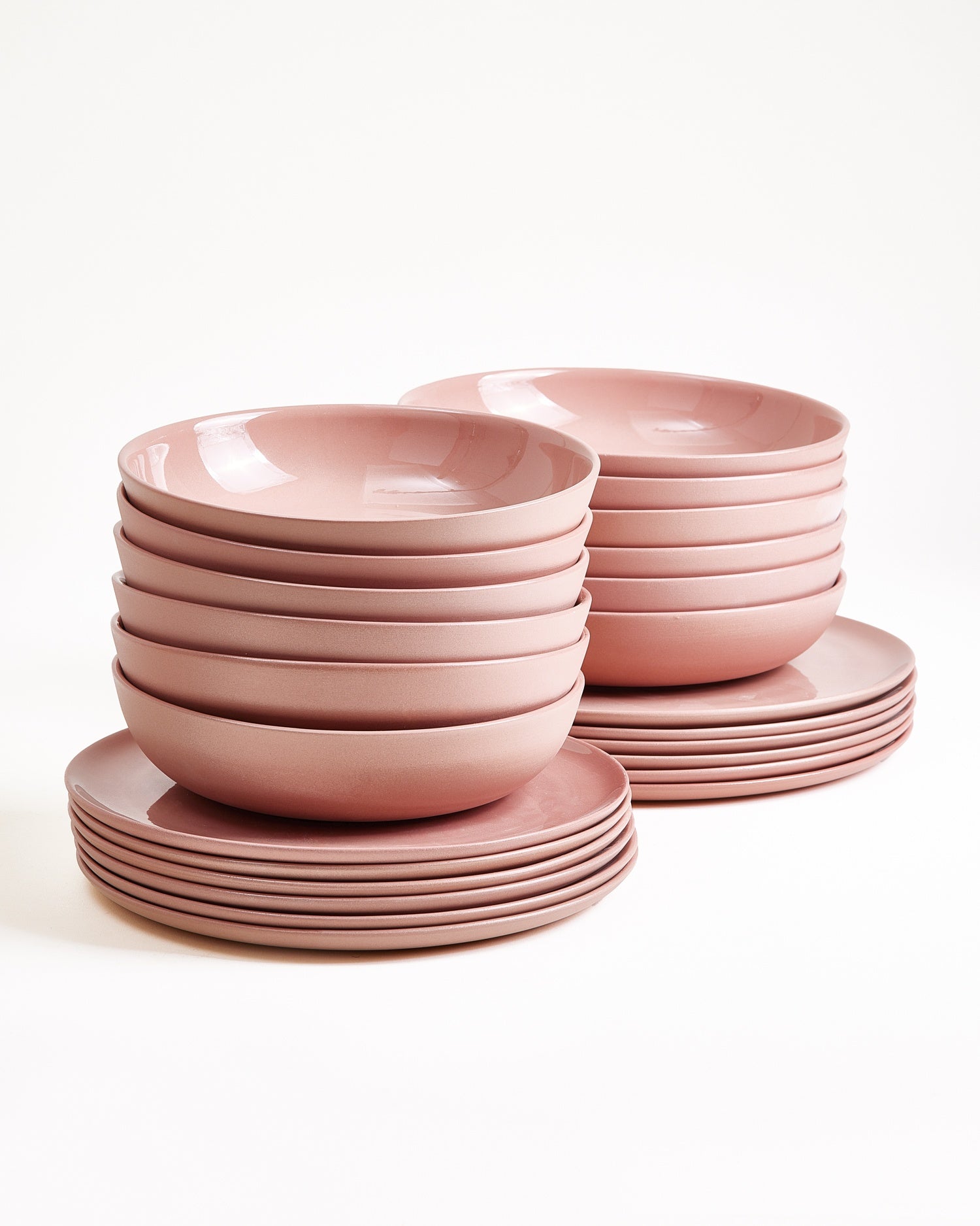 Seda Geschirr-Set rosé 24-teilig