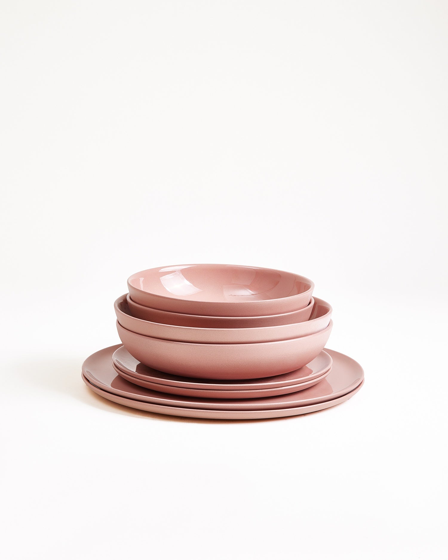 Seda Geschirr-Set rosé 8-teilig