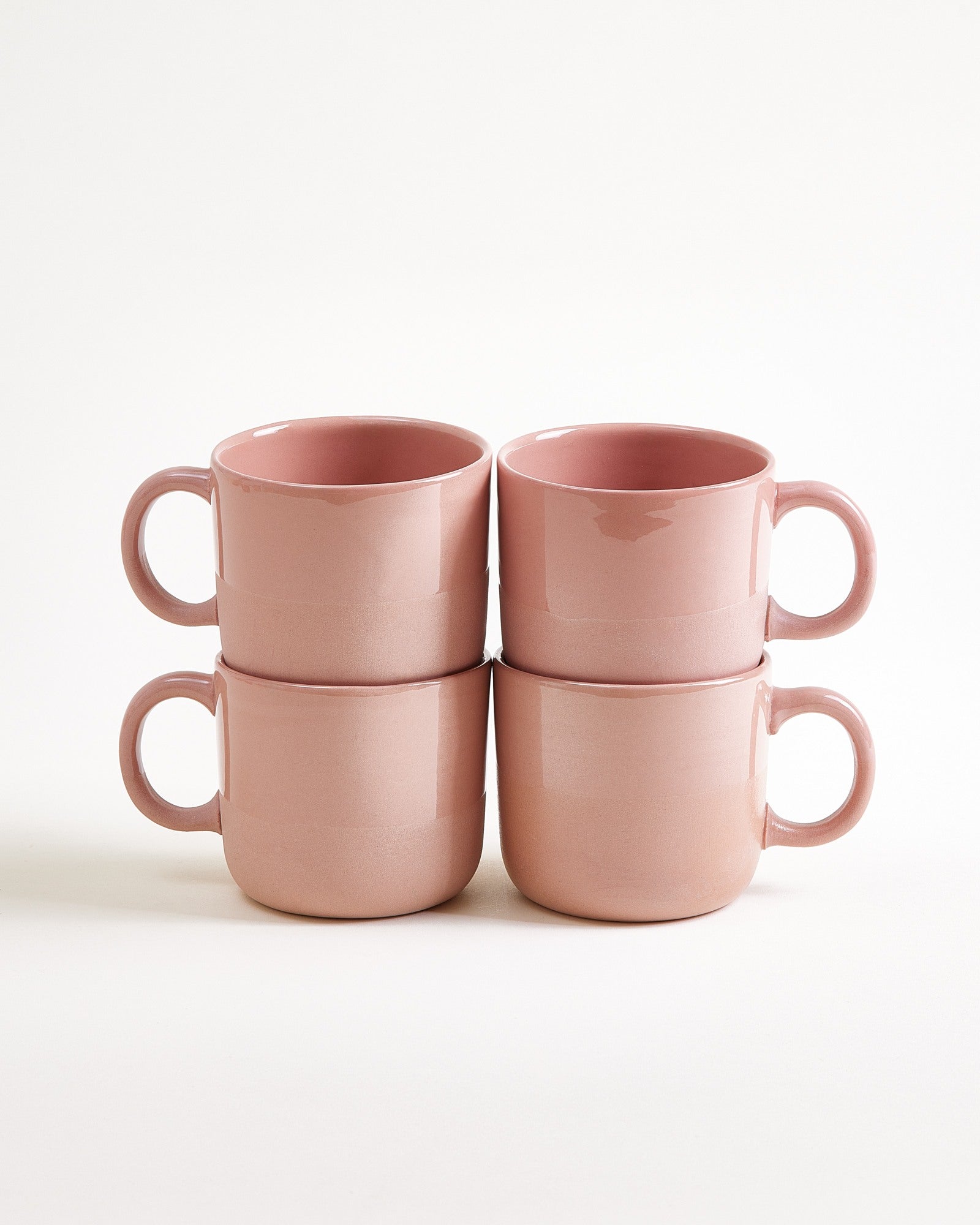 Seda Tasse klein rosé 4er-Set
