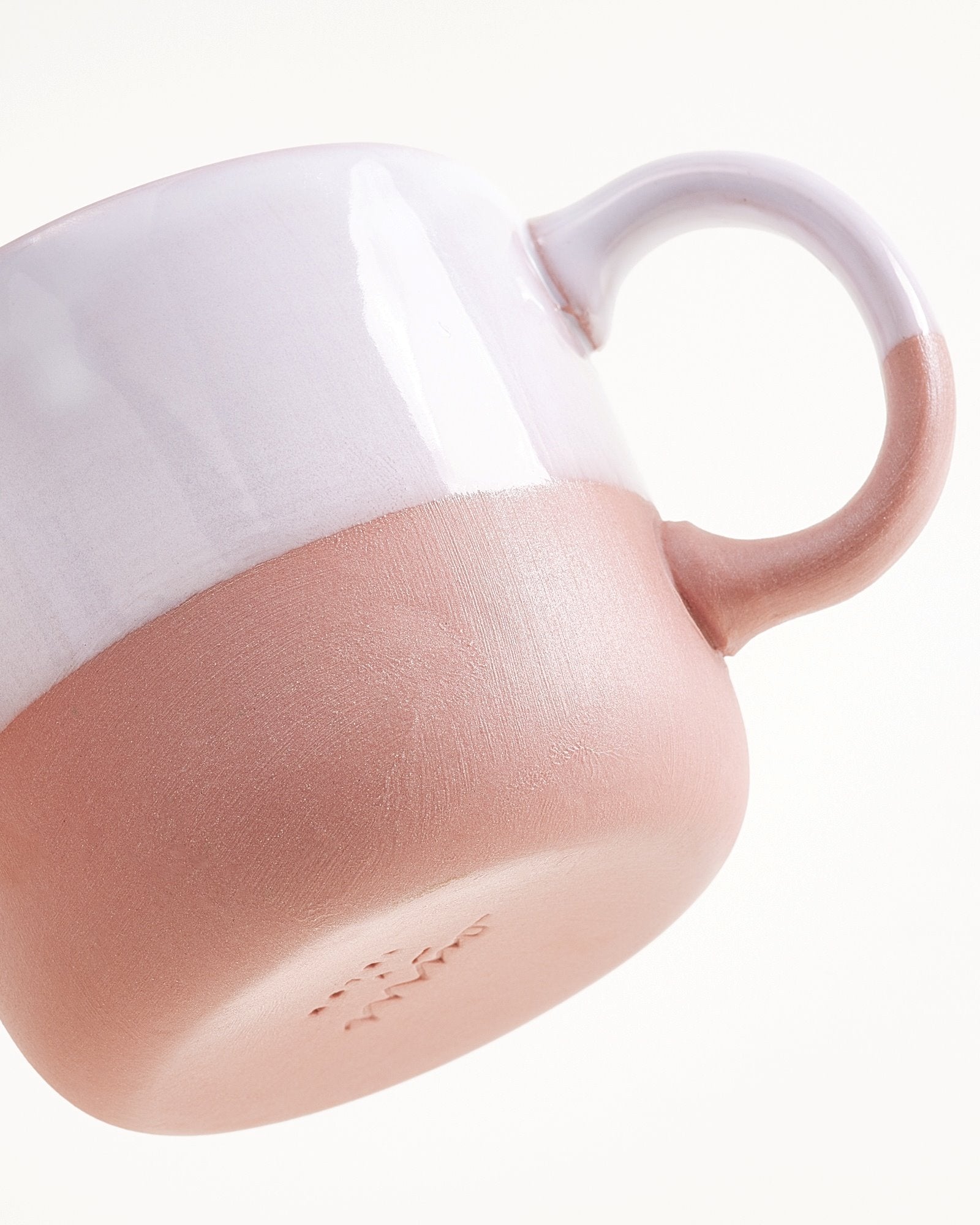 Seda - Set da 4 tazzine rosé e bianco