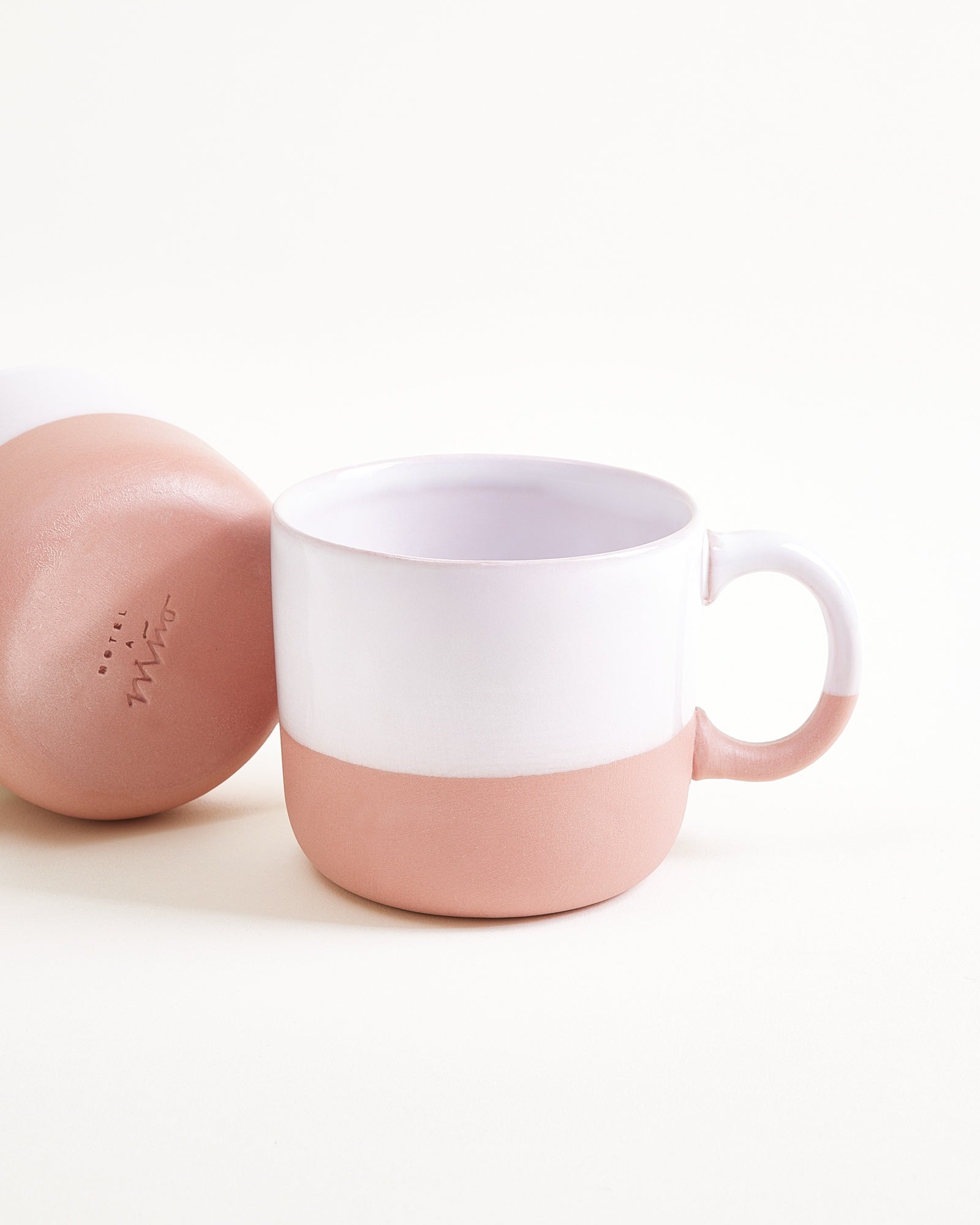 Seda - Set da 4 tazzine rosé e bianco