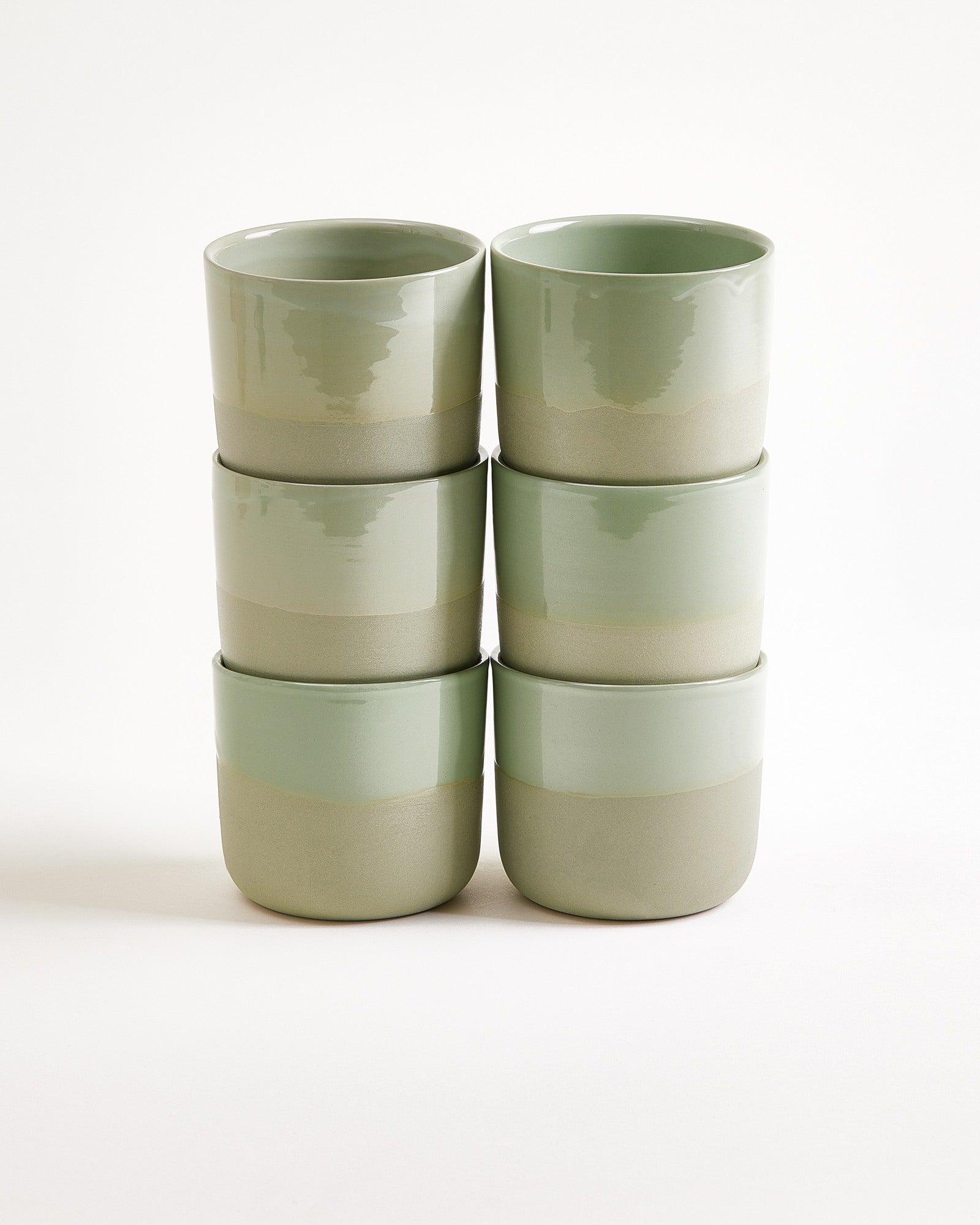 Seda Becher klein salbeigrün 6er-Set