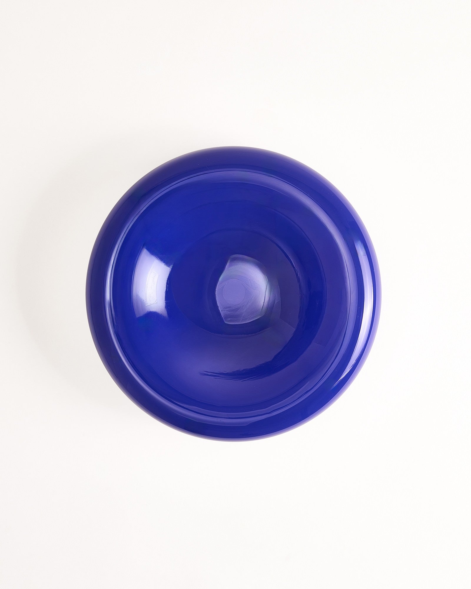 Seia - Small glass bowl dark blue