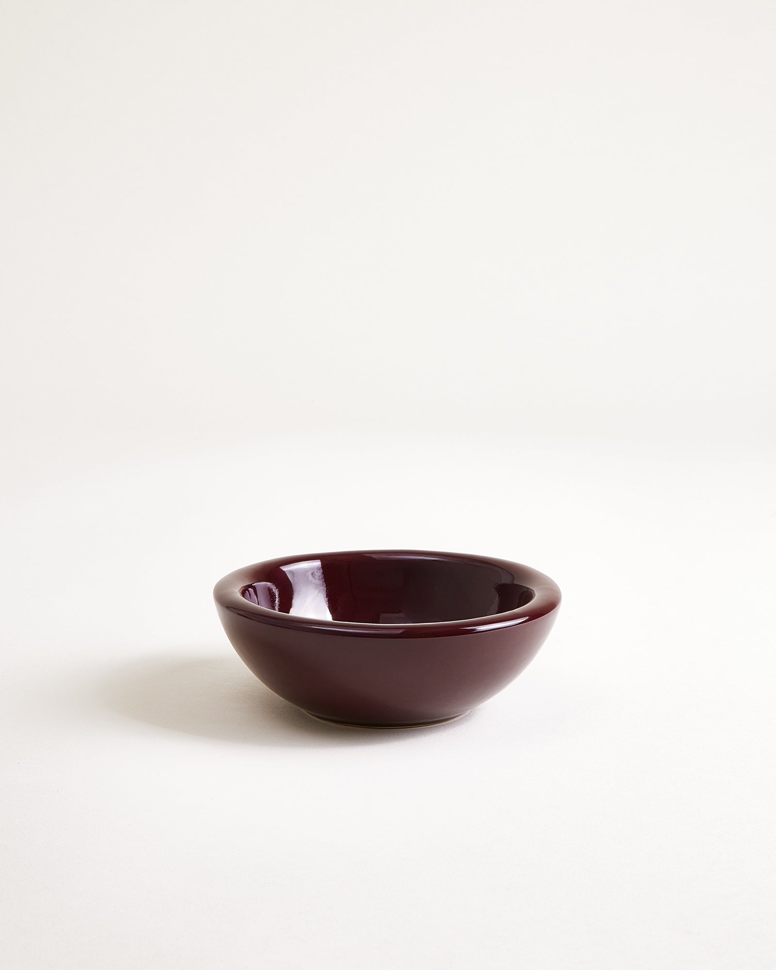 Seia - Small cereal bowl Heart burgundy