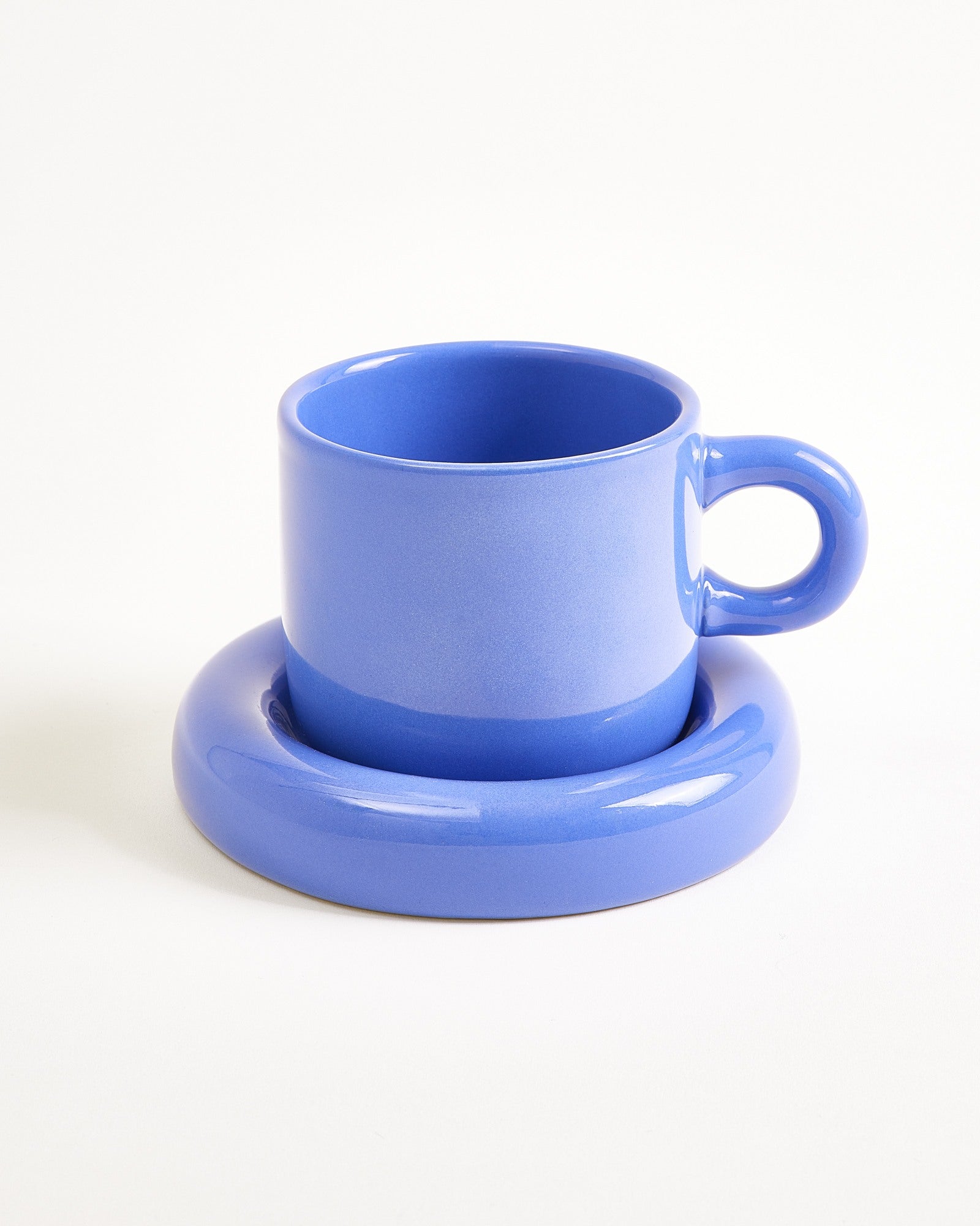 Seia mug & saucer cornflower