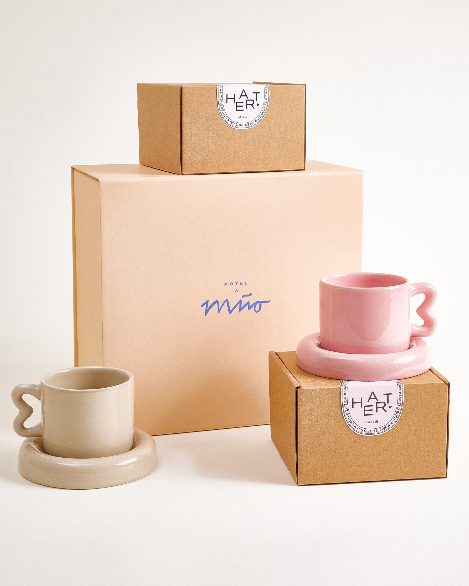 Seia Geschenk-Set rosa sand 5-teilig