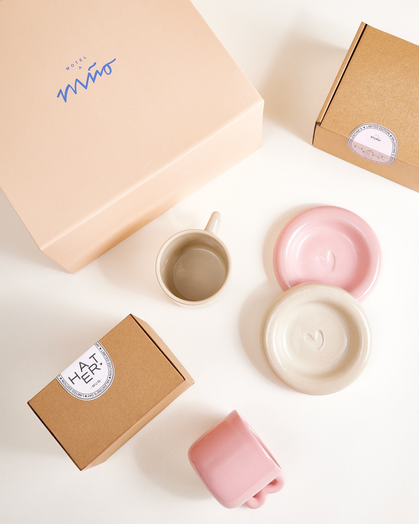 Seia Geschenk-Set rosa sand 5-teilig