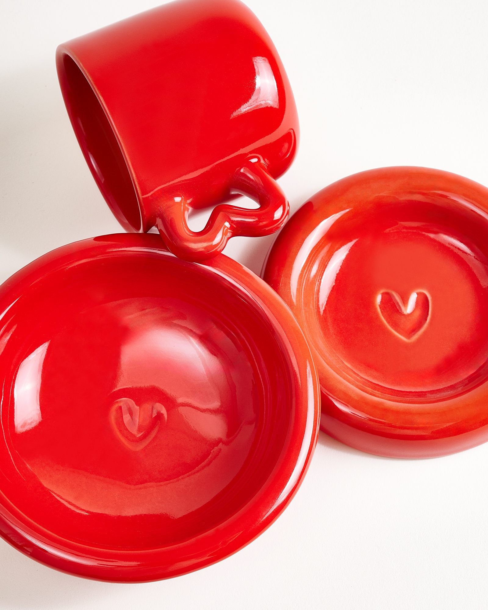 Seia geschenkset rood 4-delig