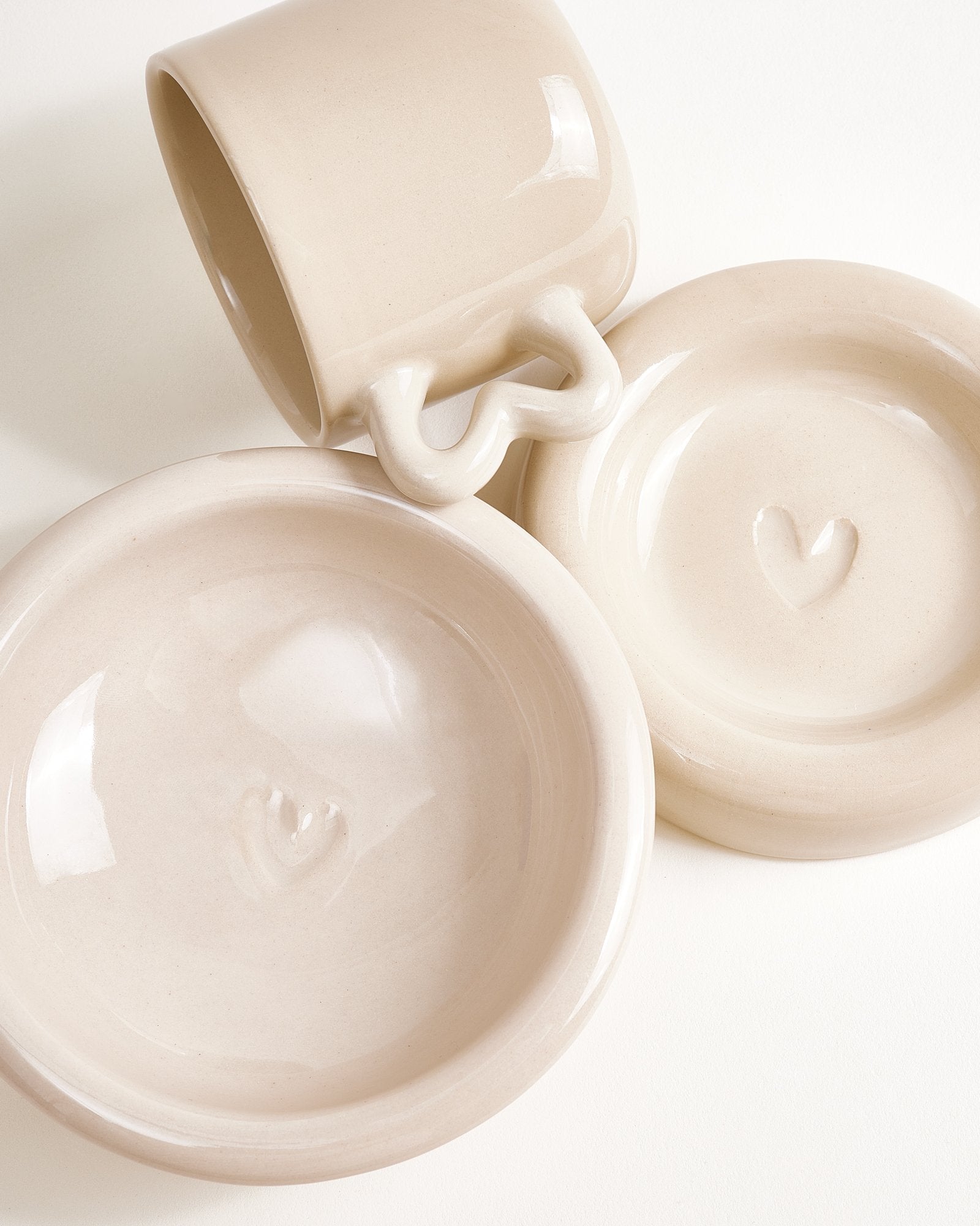 Seia - Set regalo tazza e ciotola sabbia