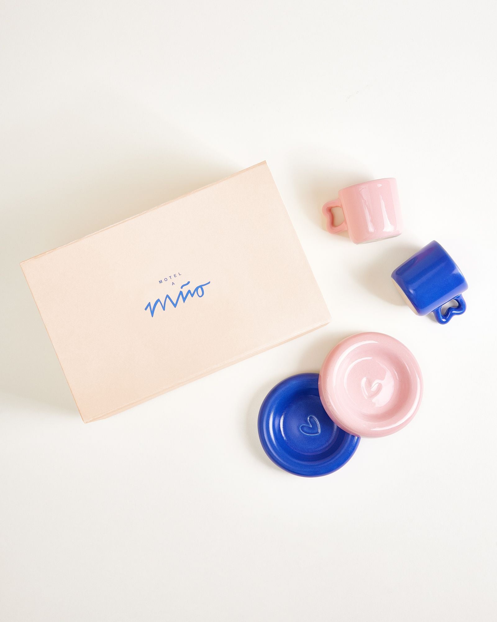 Seia Geschenk-Set rosa blau 5-teilig