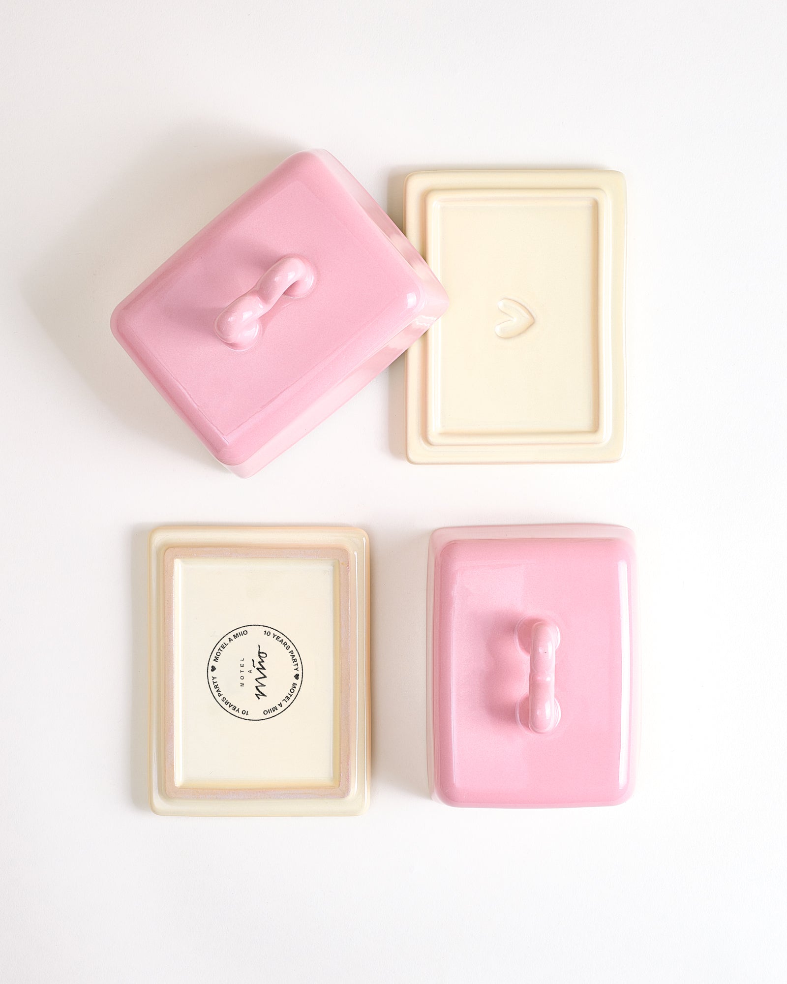 Seia - Beurrier Cœur rose jaune