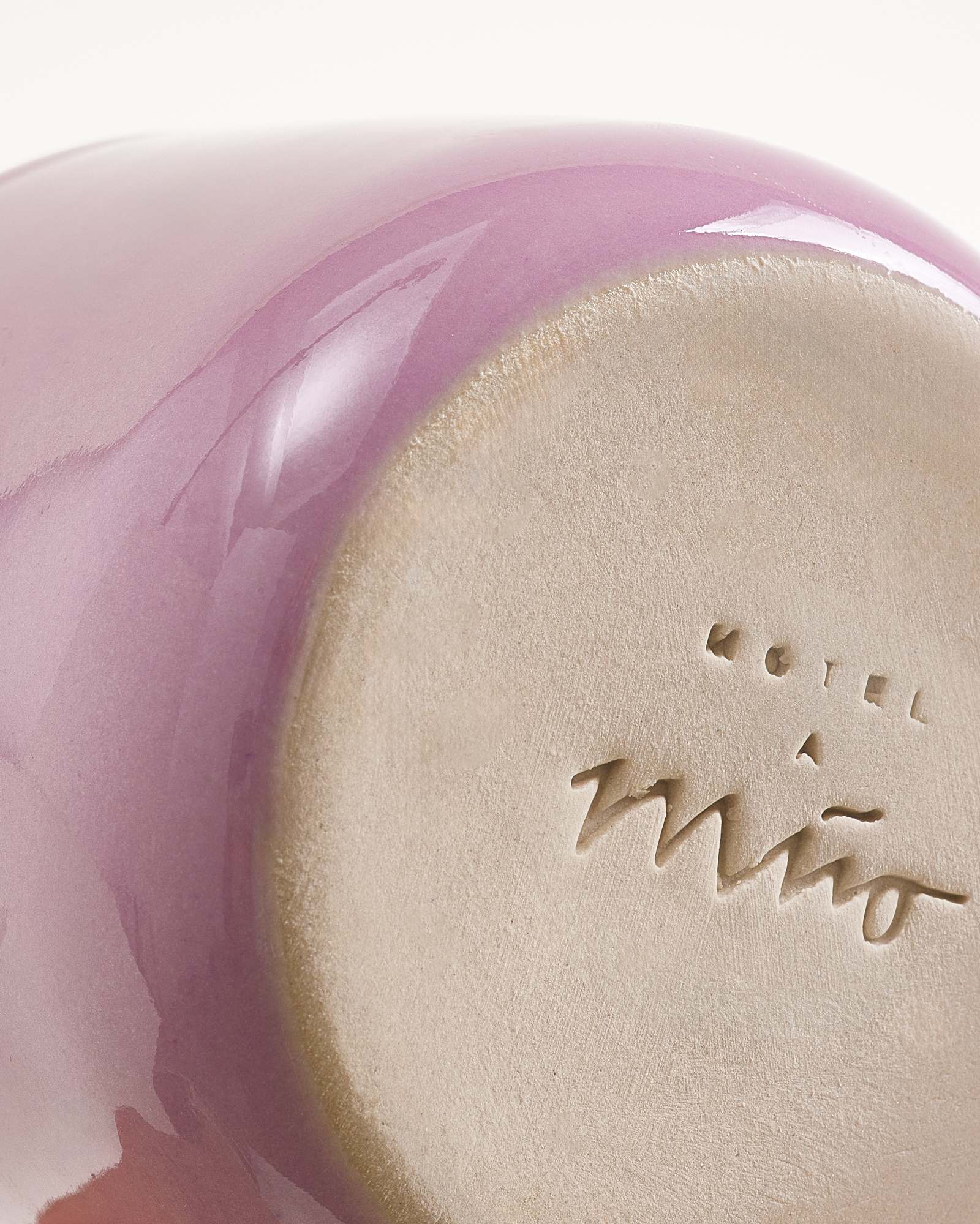 Seia mug & saucer purple