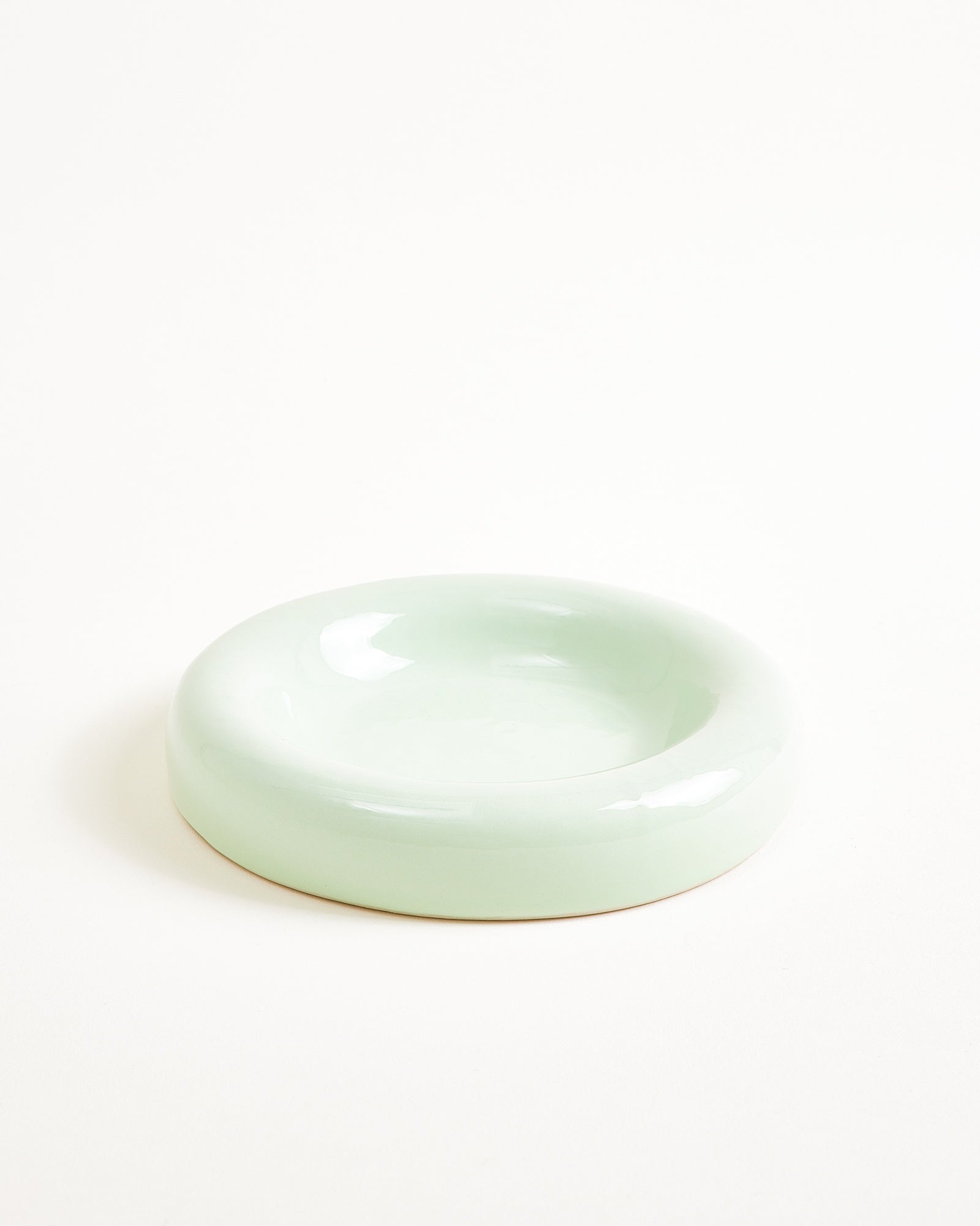 Seia - Tazza e piattino verde matcha