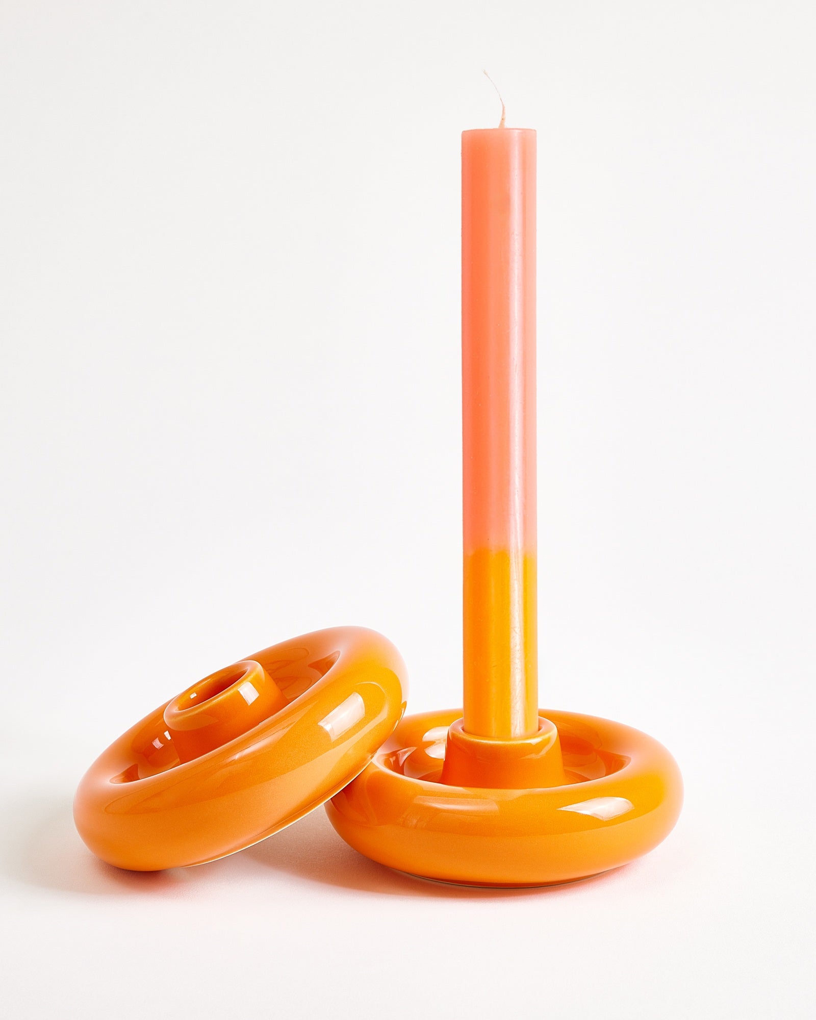 Seia kandelaar groot oranje