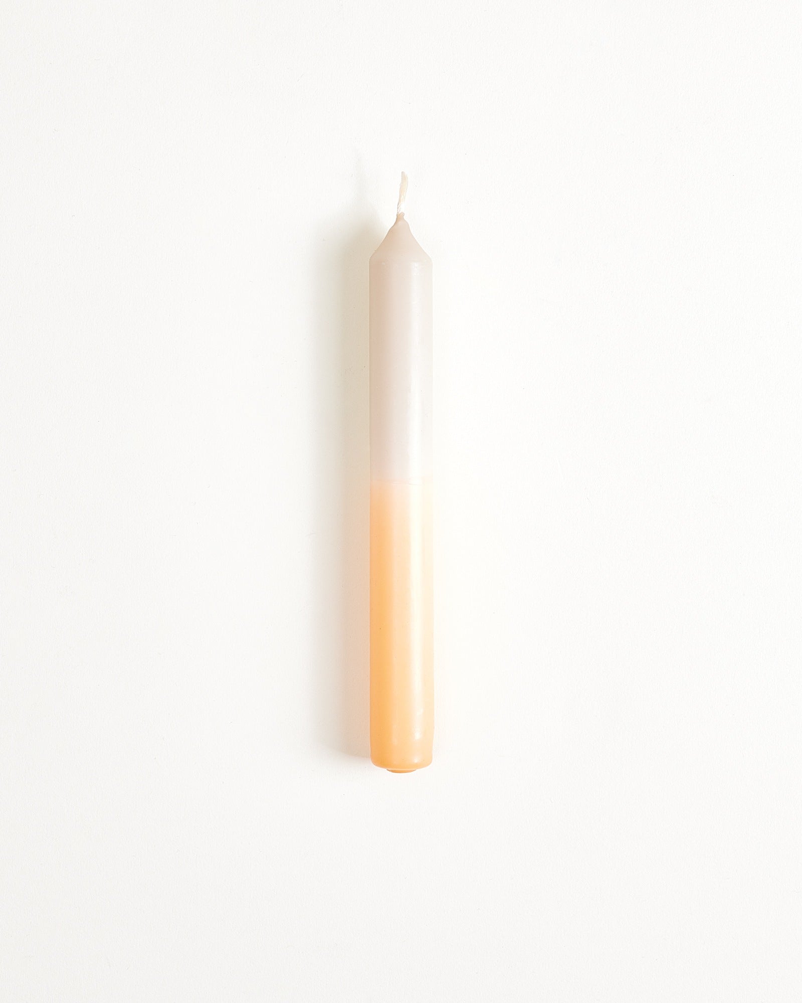 Seia set van 2 staafkaarsen perzikkleurig zand