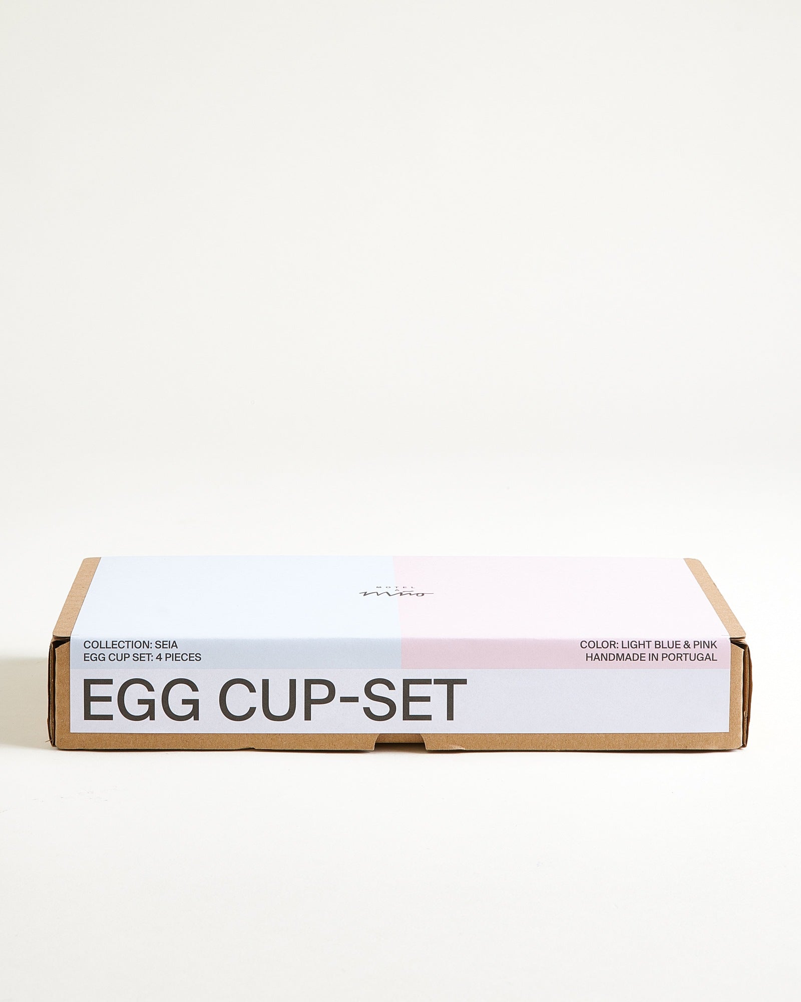 Seia - Set of 4 egg cups rose light blue