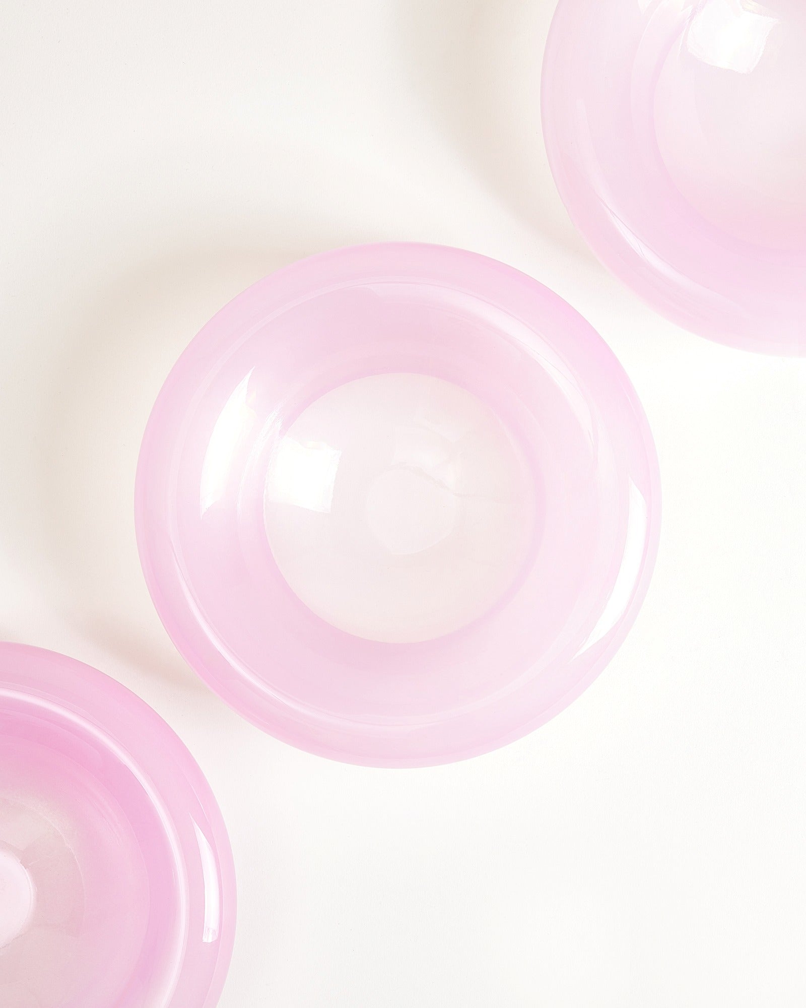 Seia - Ciotola in vetro rosa