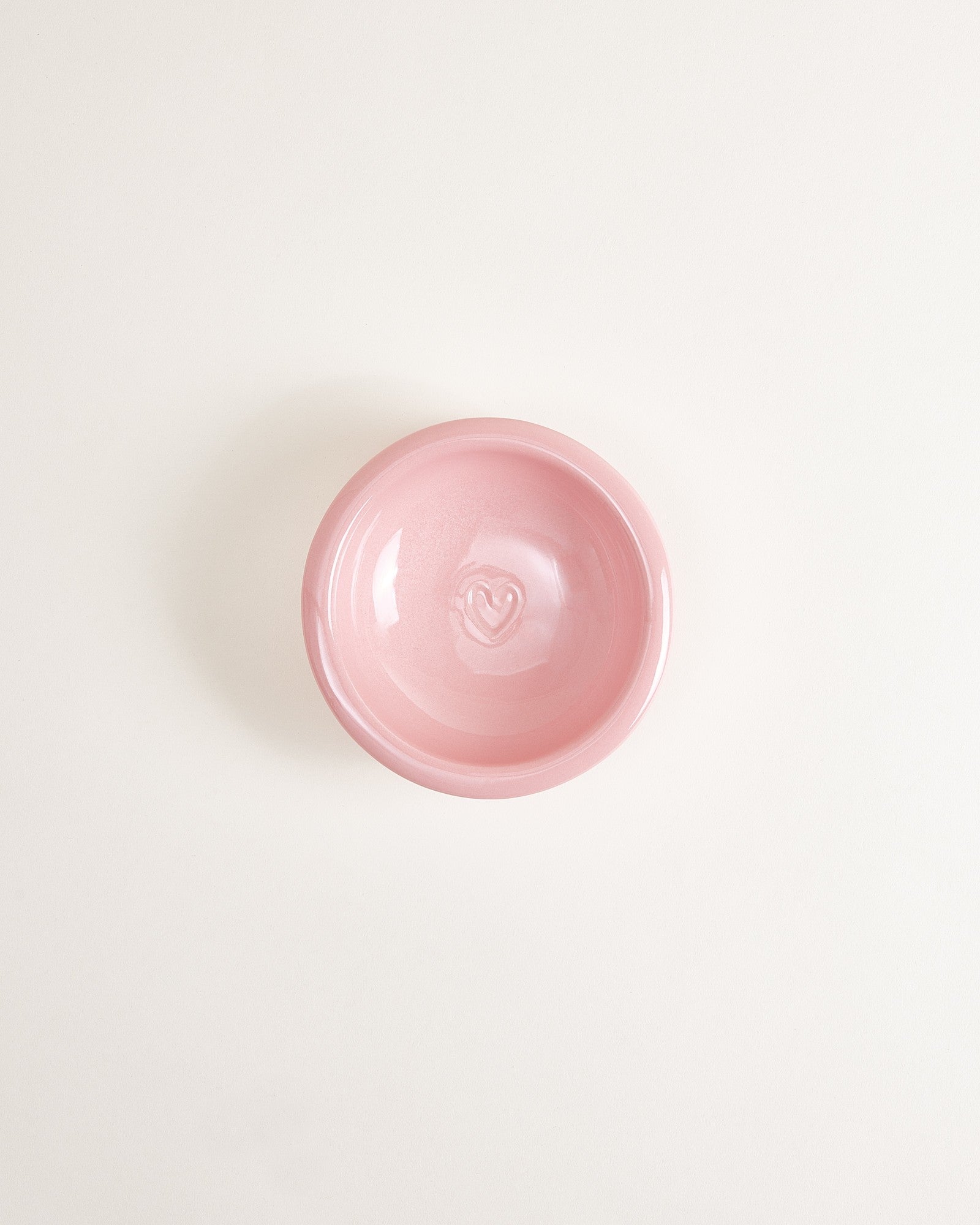 Seia - Small cereal bowl Heart pink