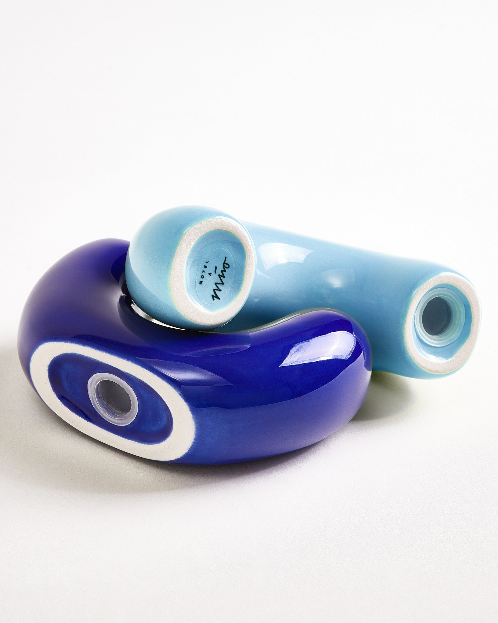 Seia Salz- & Pfefferstreuer hellblau dunkelblau