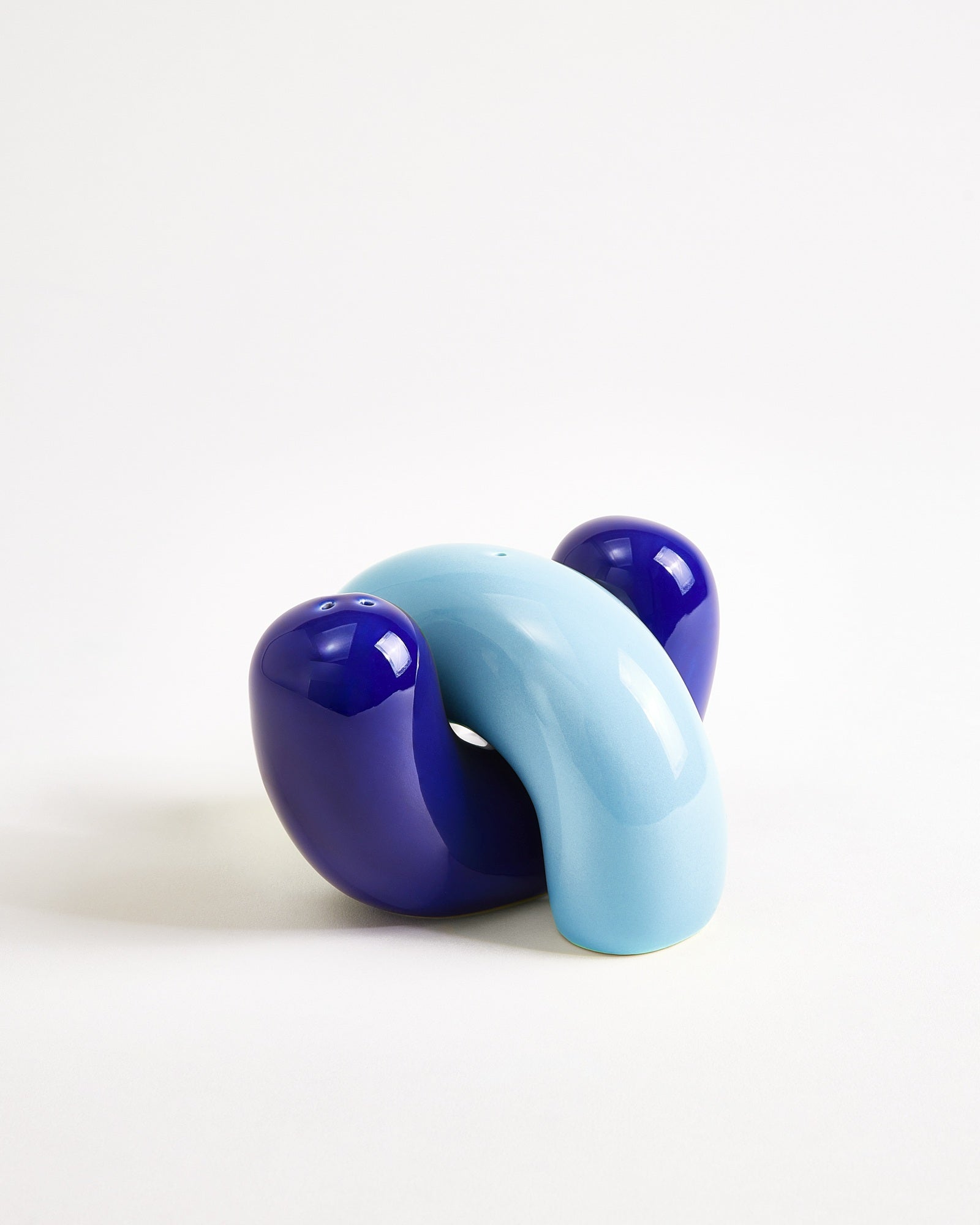 Seia zout- en peperstrooier lichtblauw donkerblauw