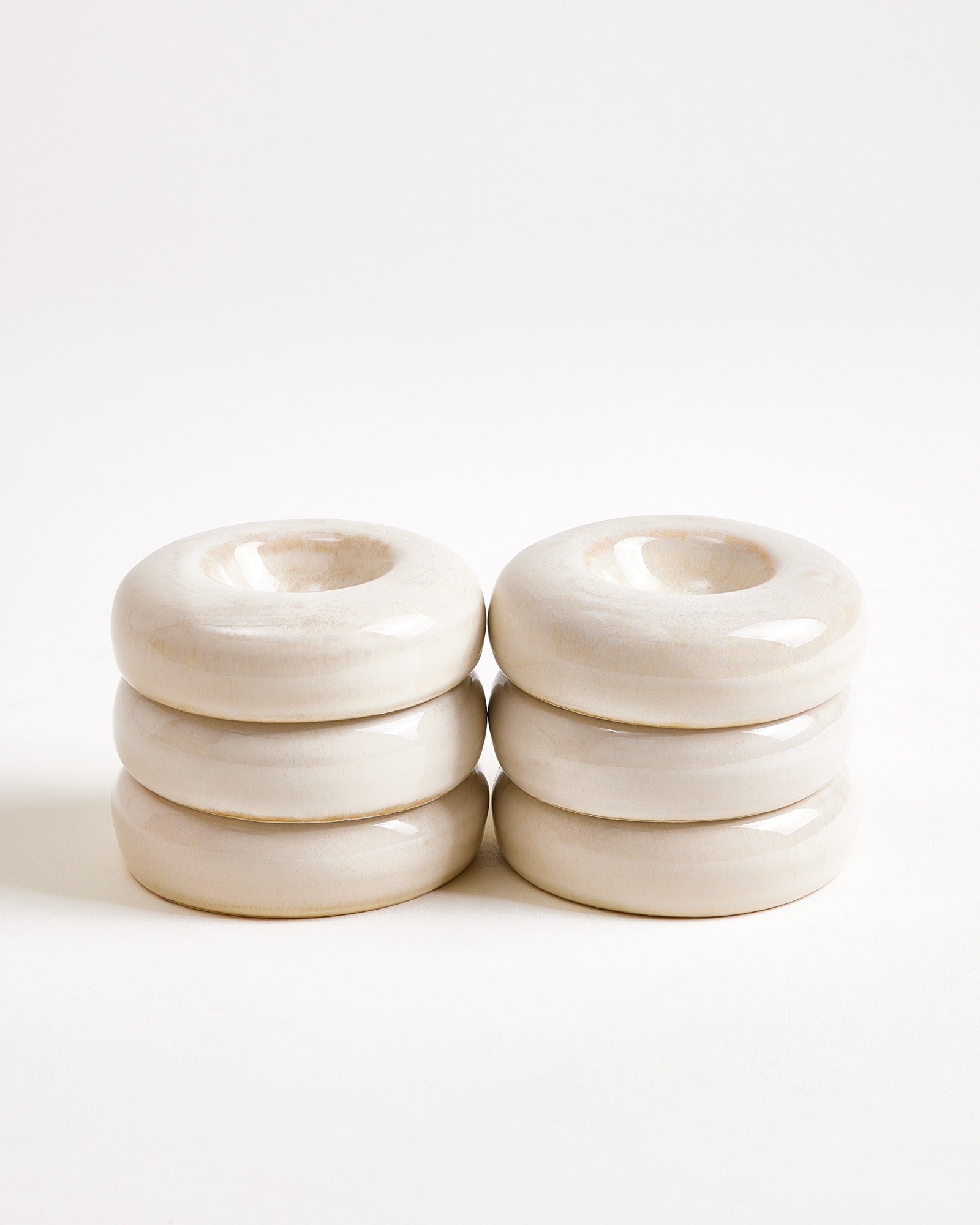 Seia - Set of 6 egg cups sand